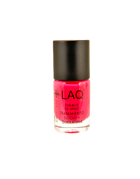 +LAQ COLOURS ESMALTE TRATAMIENTO SILICIO + KERATINA 1 ENVASE 10 ML COLOR 405