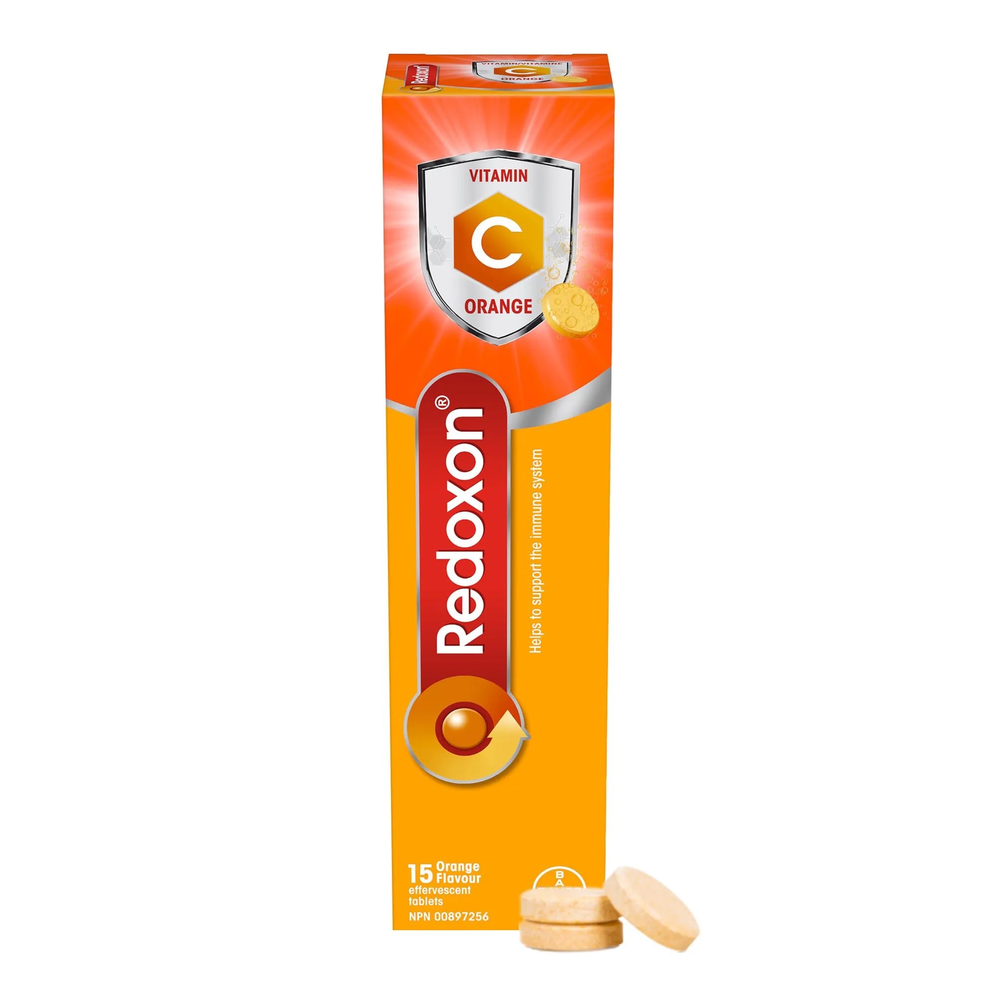 REDOXON VIT C 30 COMPRIMIDOS EFERVESCENTES SABOR NARANJA