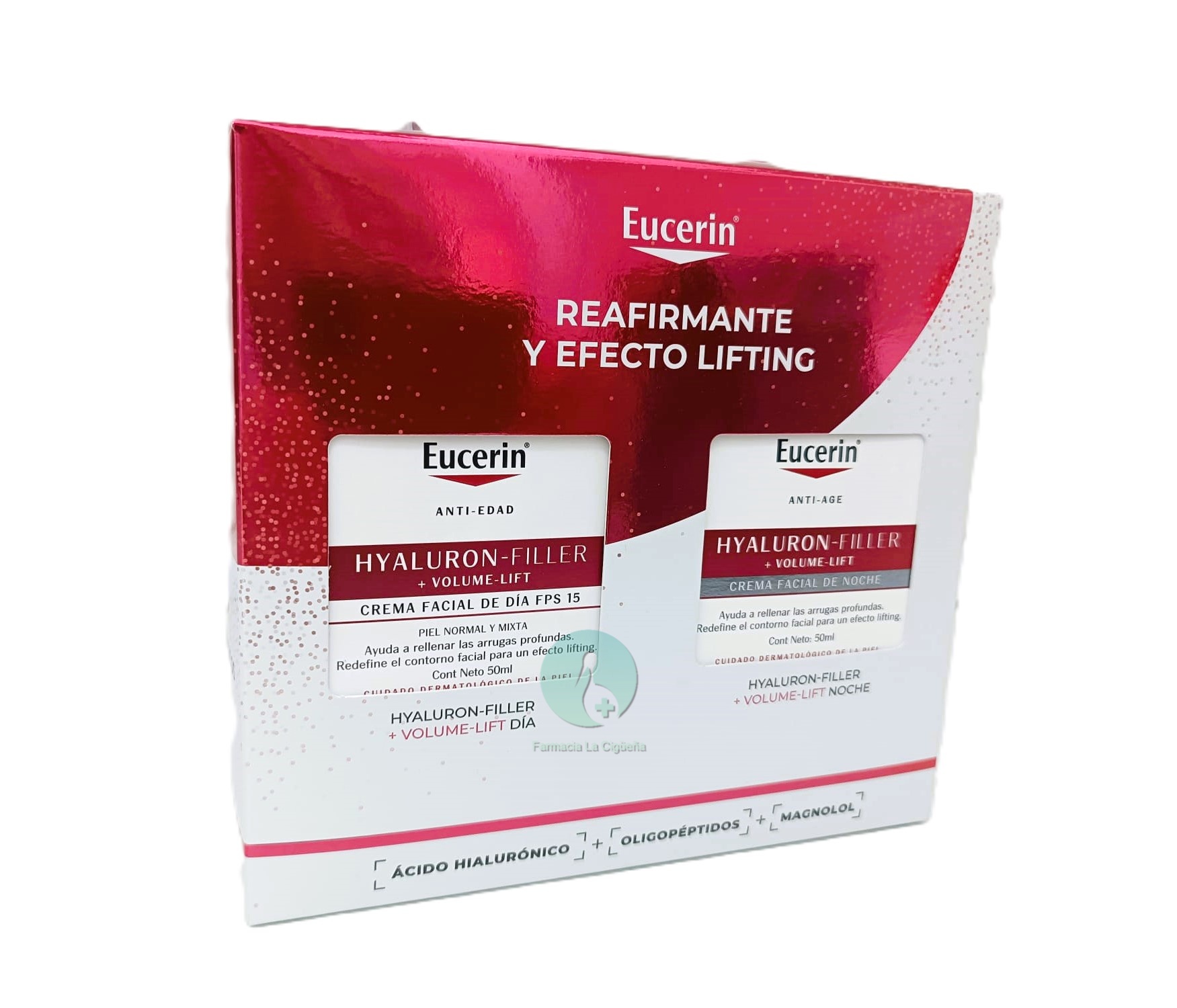 COFRE HYALURON-FILLER +VOLUMEN-LIFT CREMA FACIAL DIA Y NOCHE