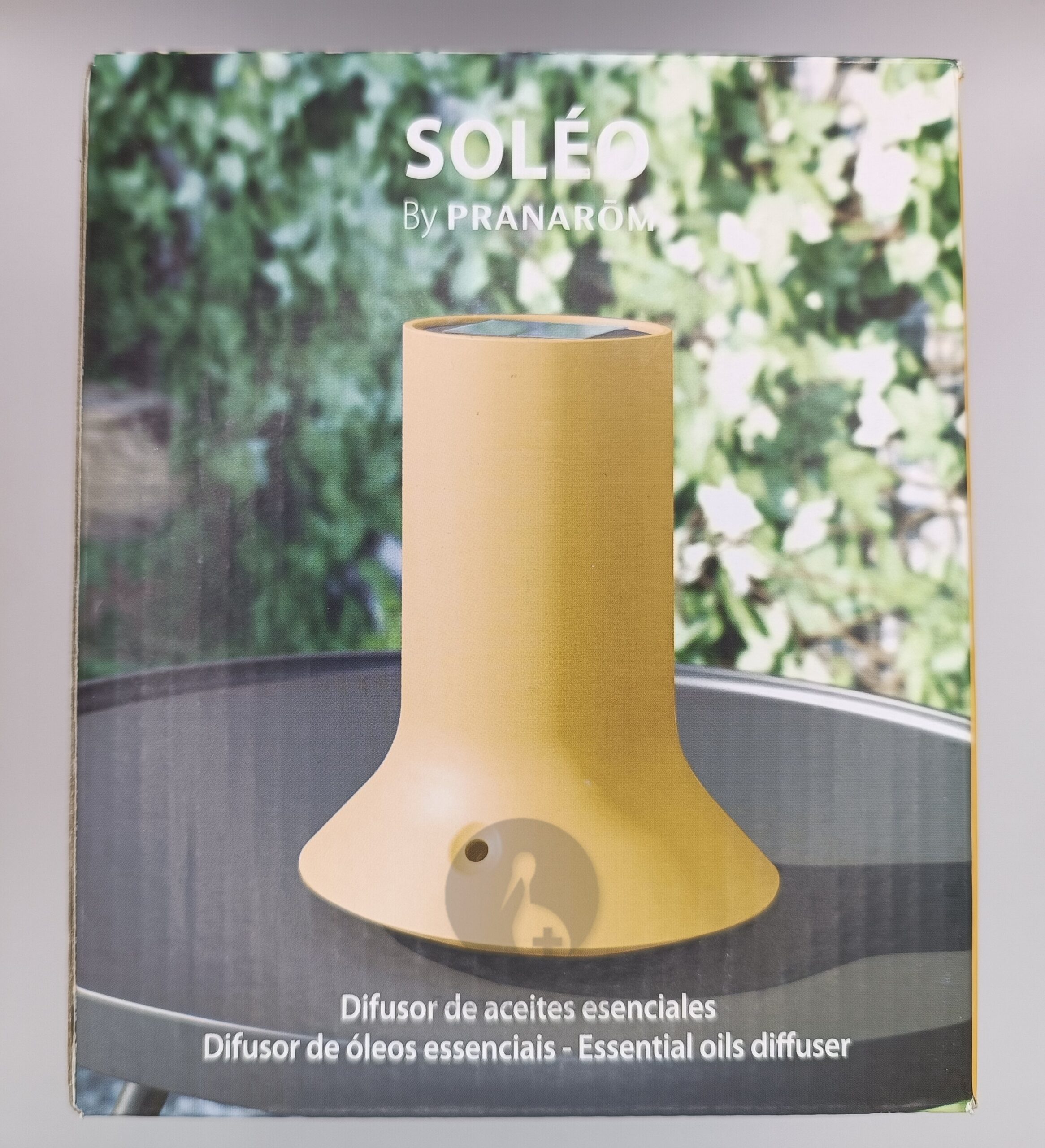 PRANAROM SOLEO AMARILLO DIFUSOR SOLAR Y PORTATIL