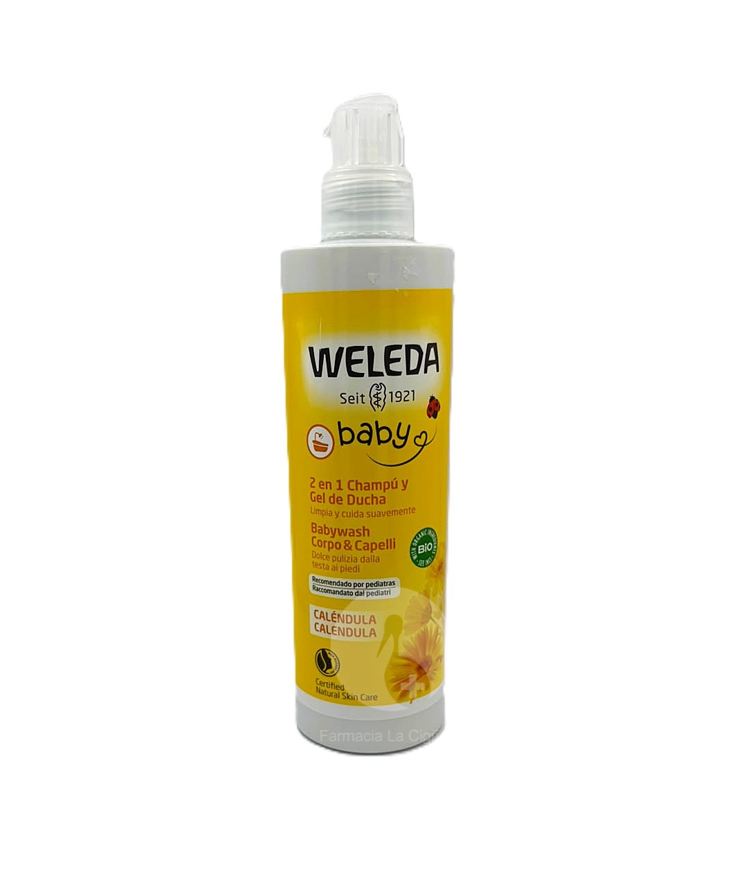 WELEDA BABY CHAMPU Y GEL DE DUCHA DE CALENDULA 400 ML