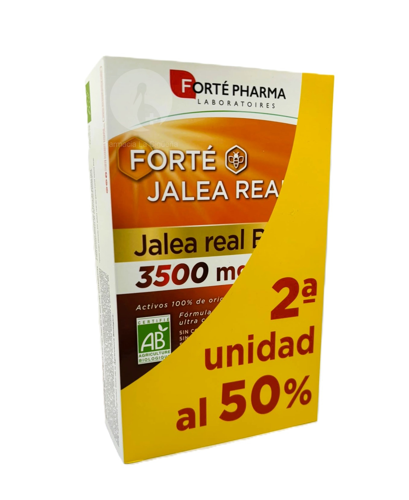 JALEA REAL 3500MG 2″UNIDAD AL 50% FORTE PHARMA