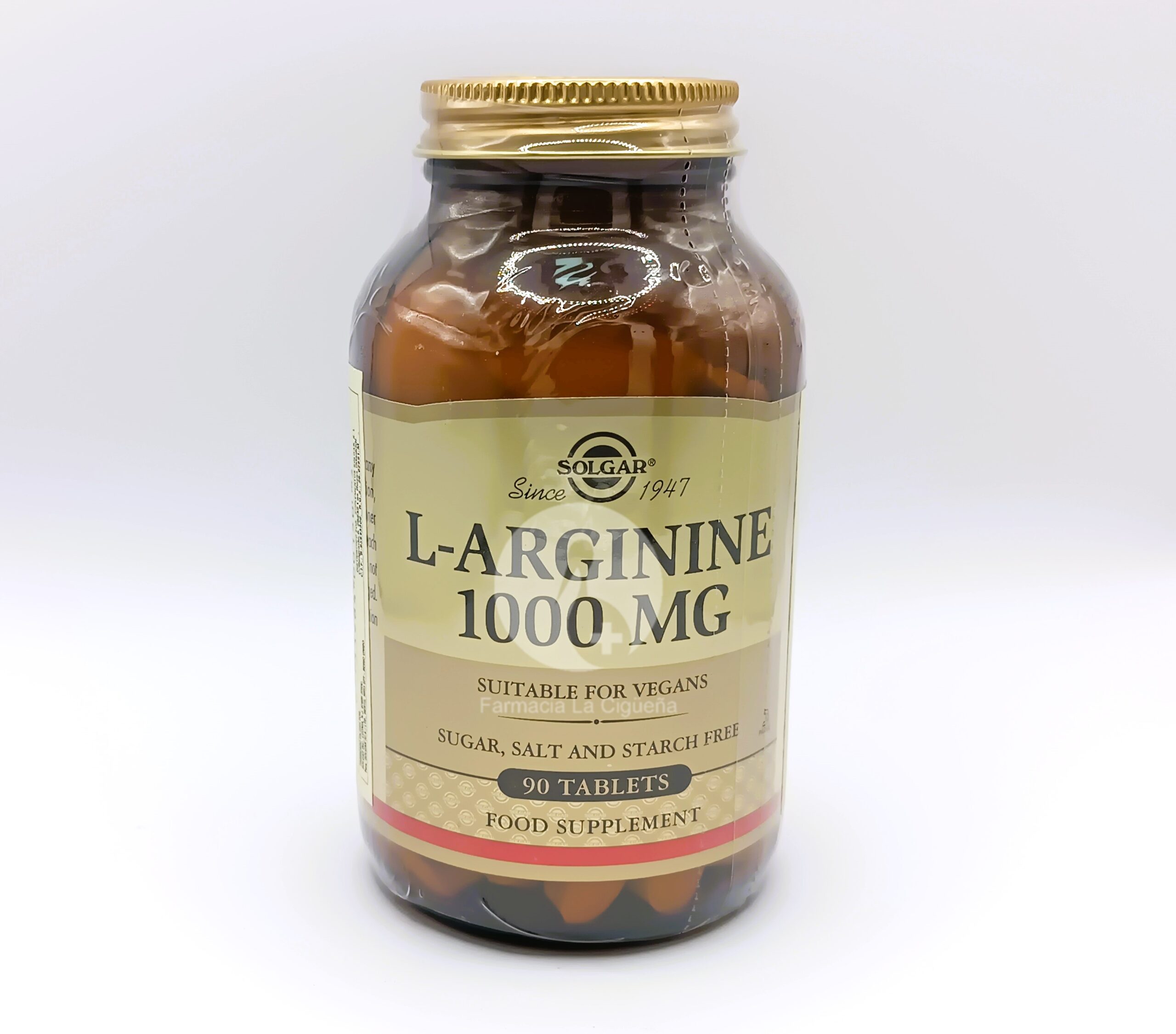 L-ARGININA 1000MG 90COMP SOLGAR