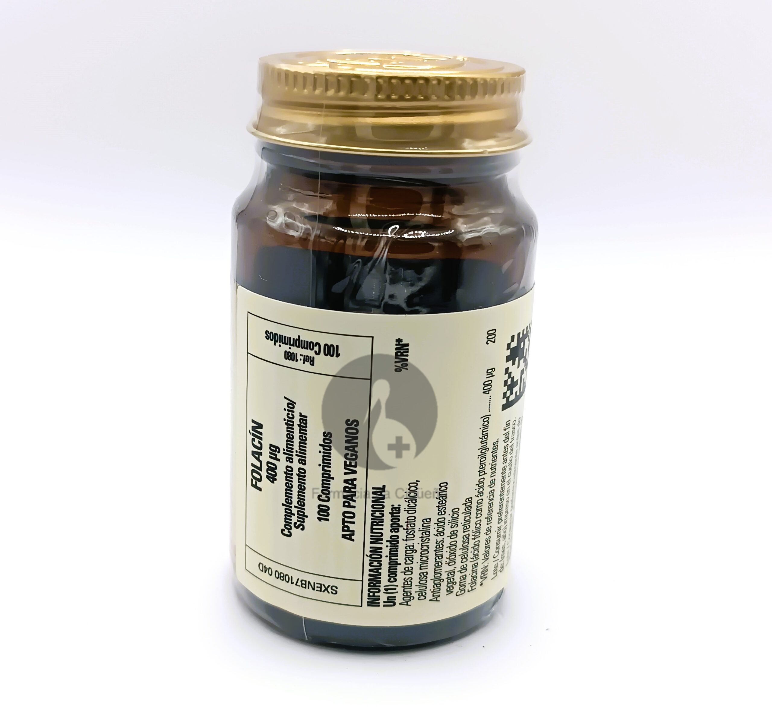 SOLGAR ACIDO FOLICO 400MCG 100 COMP FOLACIN