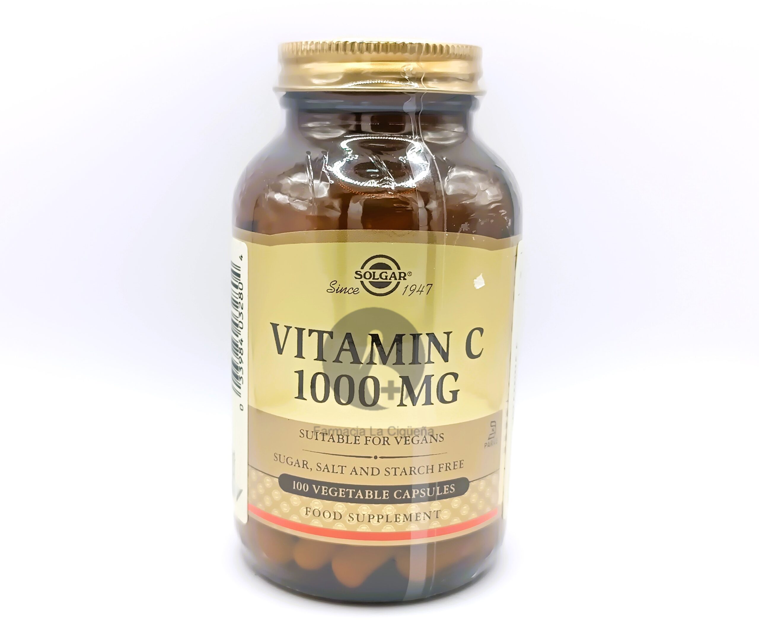 VITAMINA C 1.000 MG 100 CAPSULAS SOLGAR