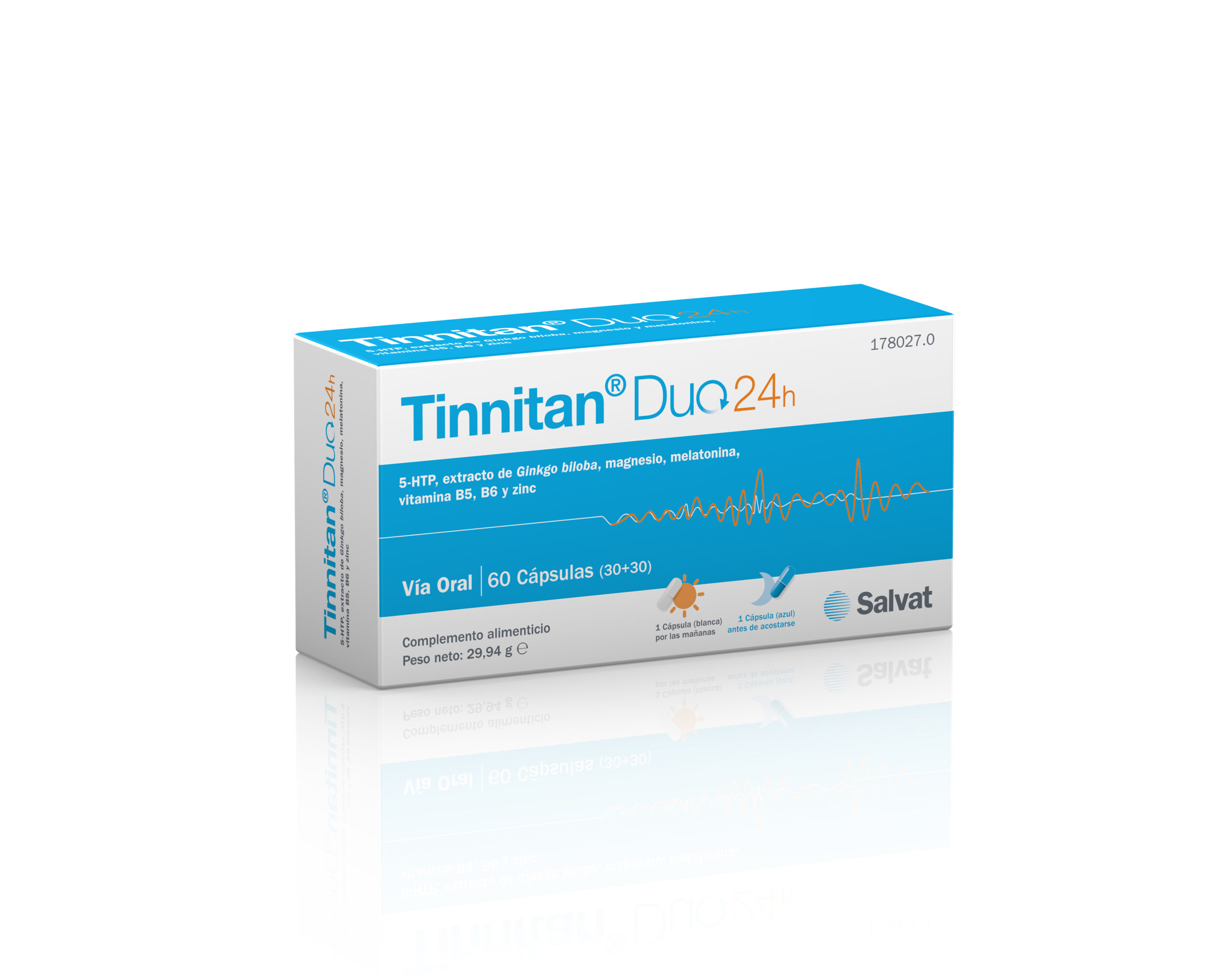 TINNITAN DUO 24 H 30 CAPSULAS + 30 CAPSULAS