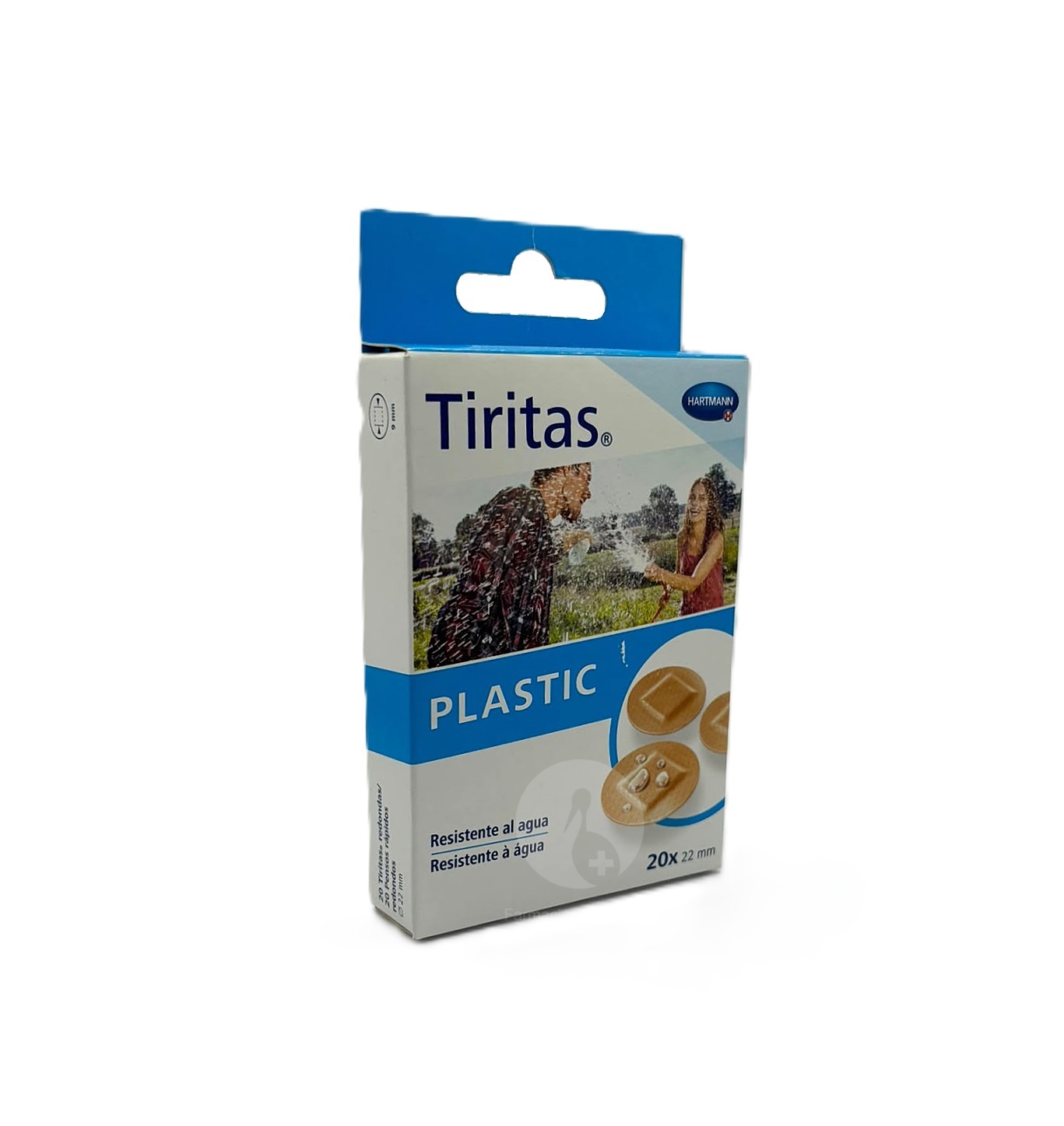 TIRITAS PLASTIC APOSITO ADHESIVO 20 UNIDADES REDONDAS 22 MM