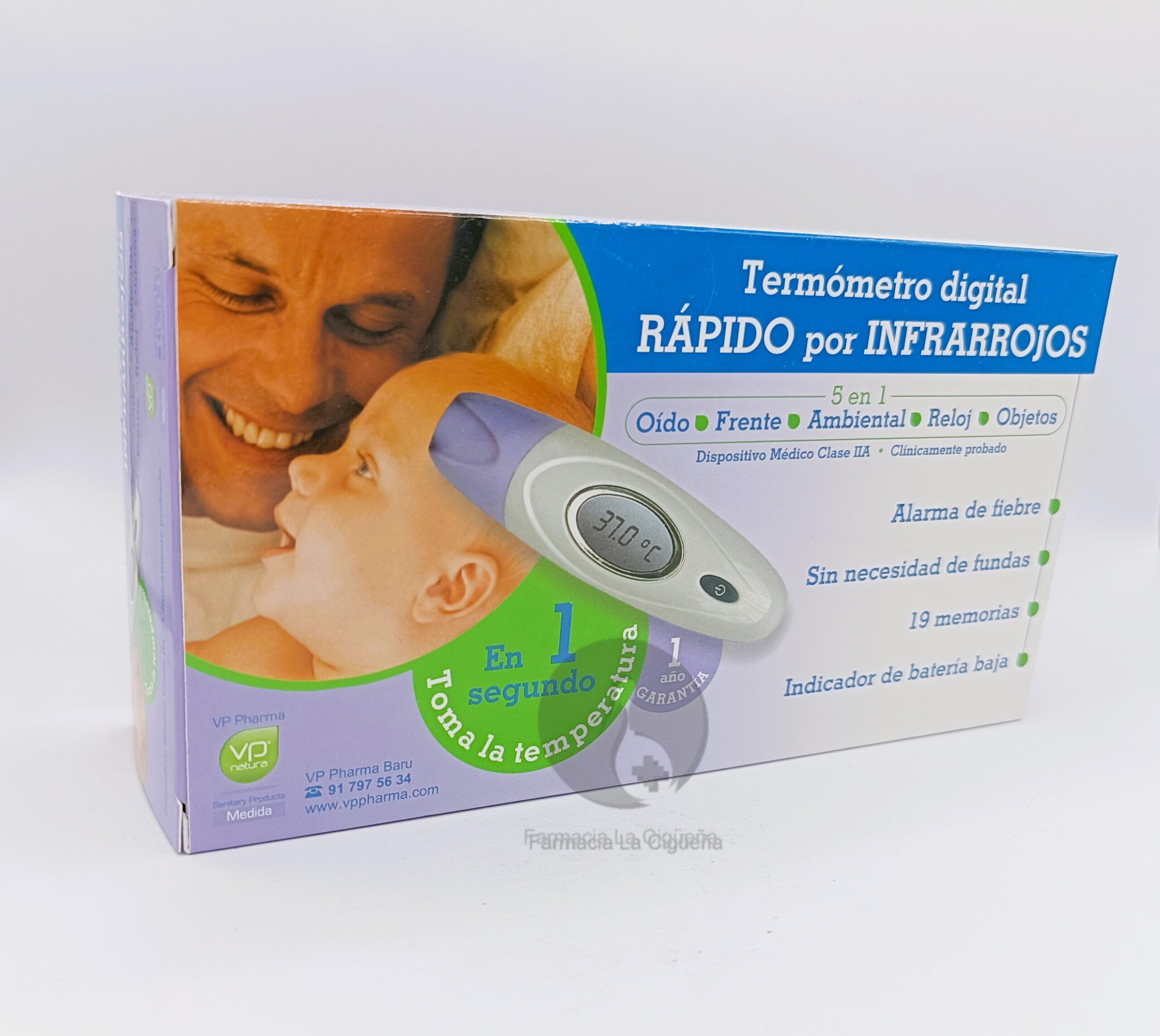 TERMOMETRO INFRARROJOS VP NATURA 5 EN 1