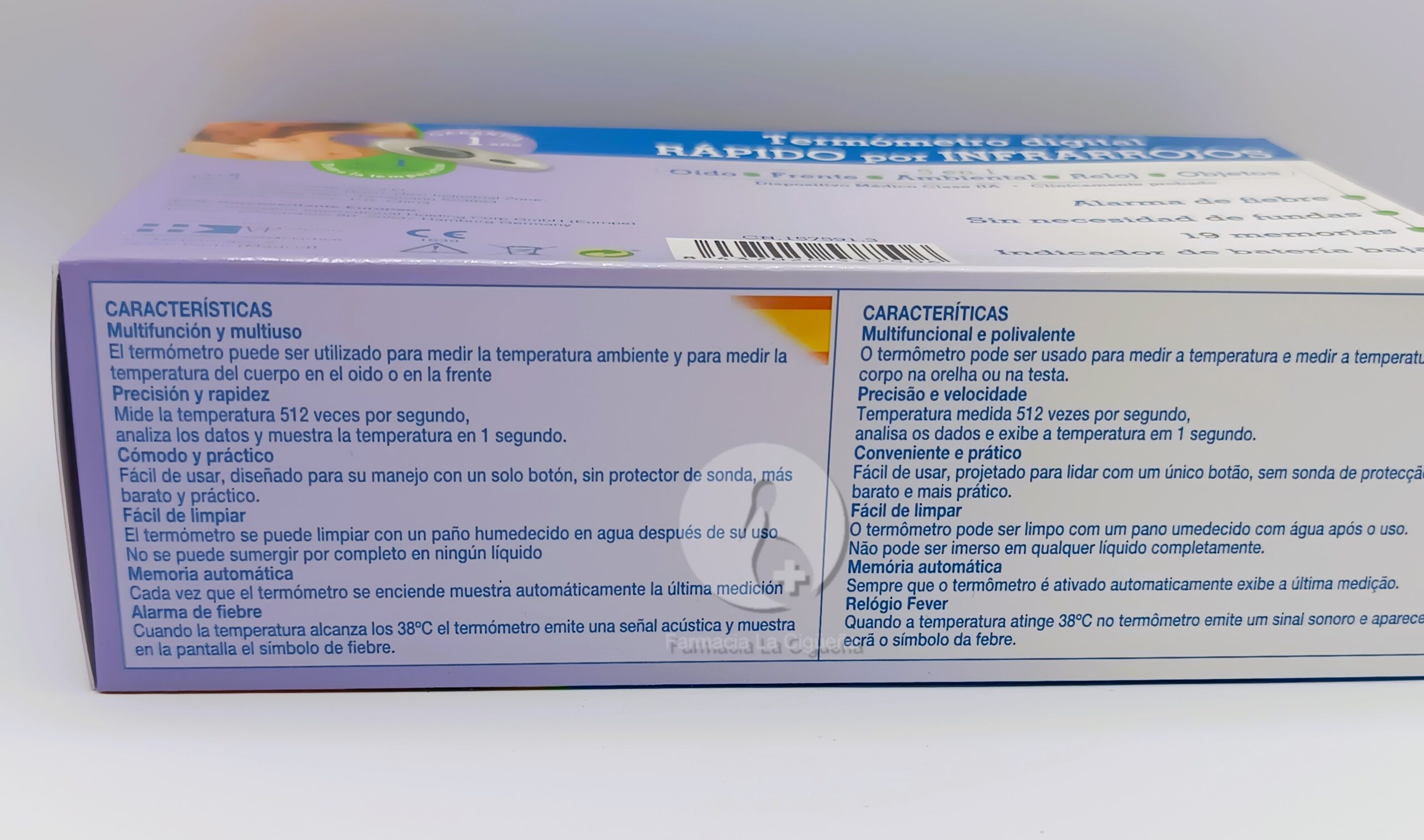 TERMOMETRO INFRARROJOS VP NATURA 5 EN 1