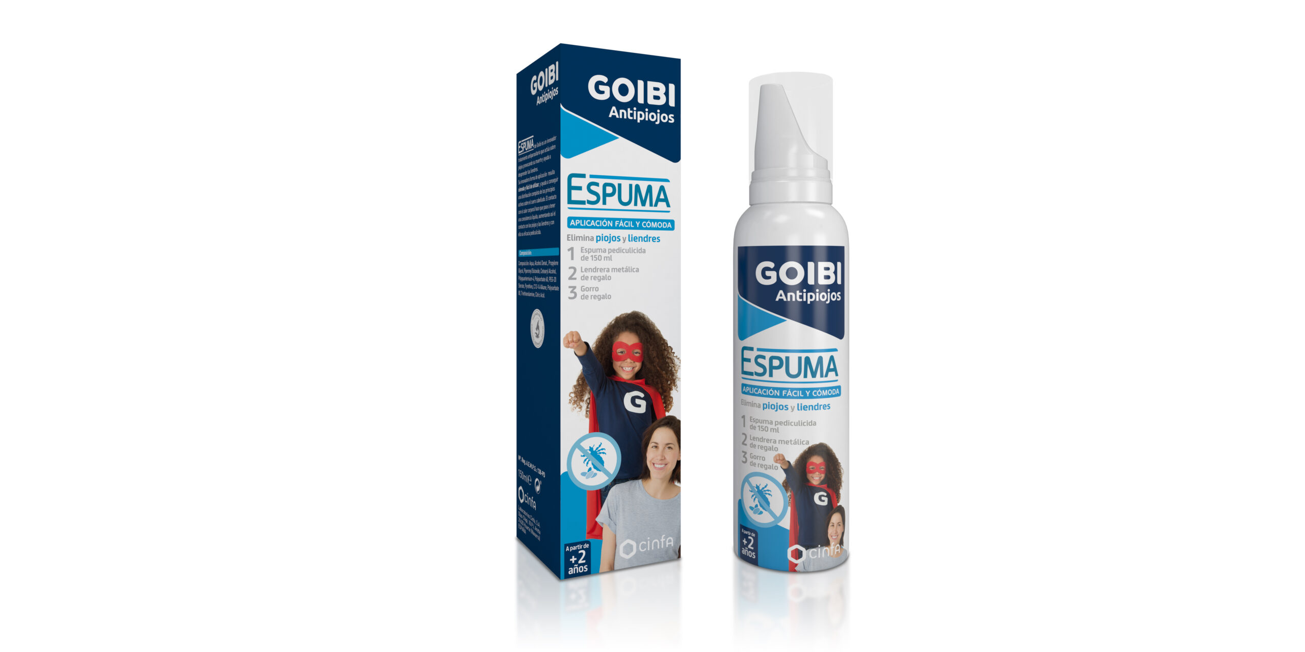 GOIBI ANTIPIOJOS ESPUMA 1 ENVASE 150 ML