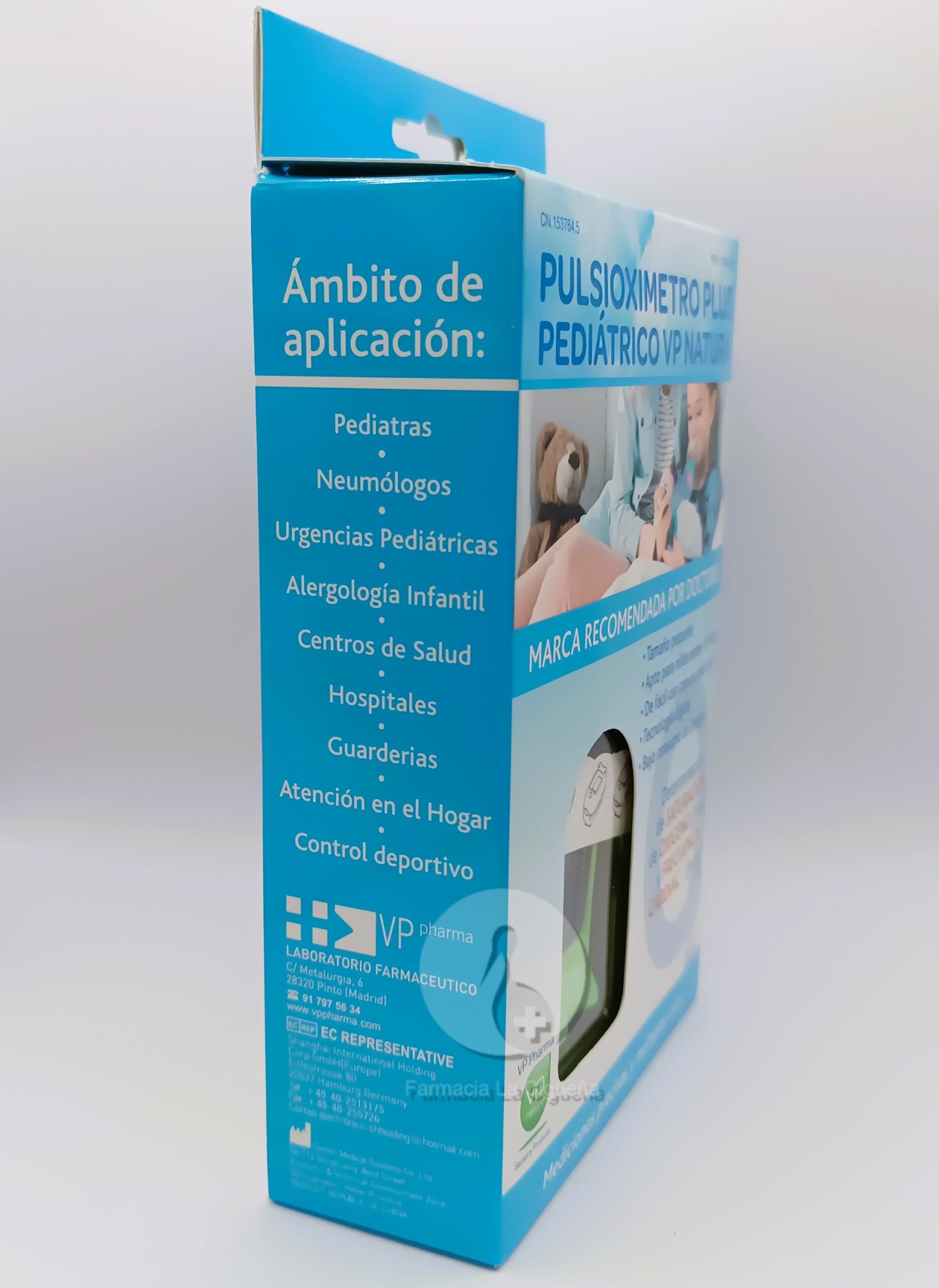 PULSIOXIMETRO PEDIATRICO VP NATURA FINGER TIP VP