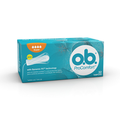 TAMPONES PROCOMFORT O.B. 32 TAMPONES SUPER