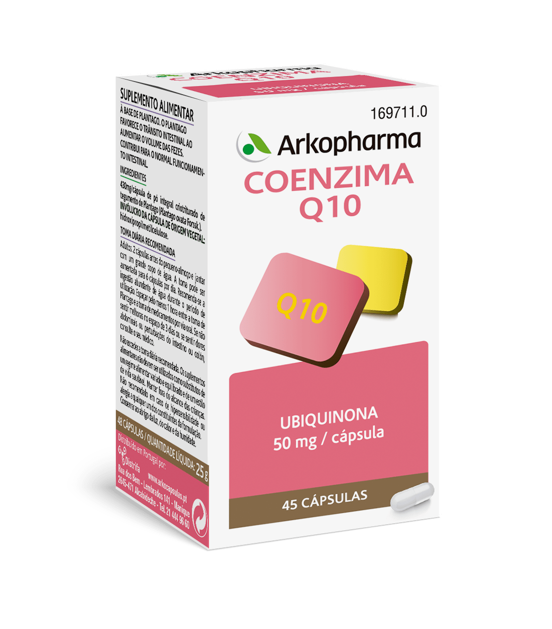 COENZIMA Q10 ARKOPHARMA 45 CAPSULAS