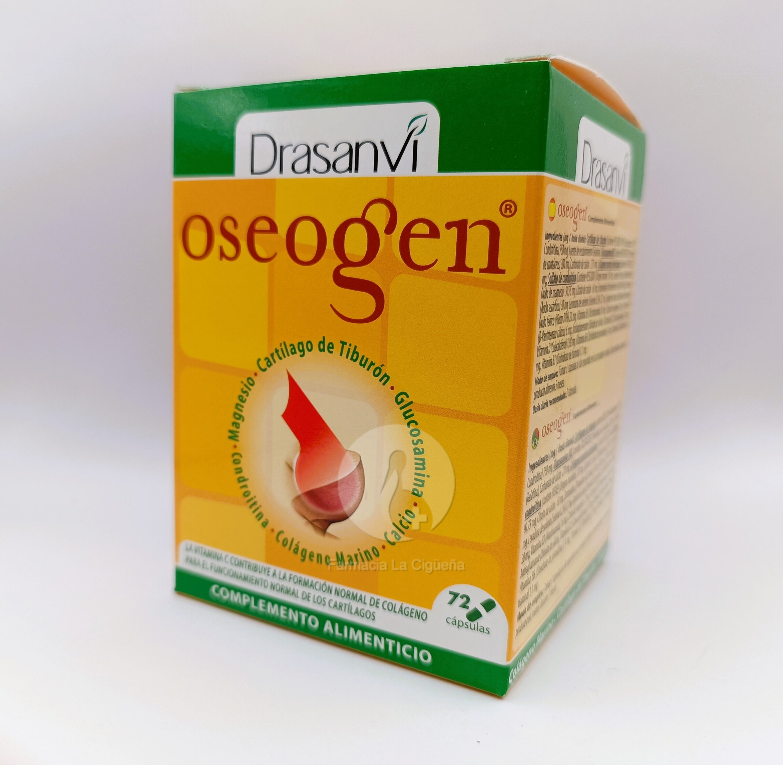 OSEOGEN 72 CAPSULAS