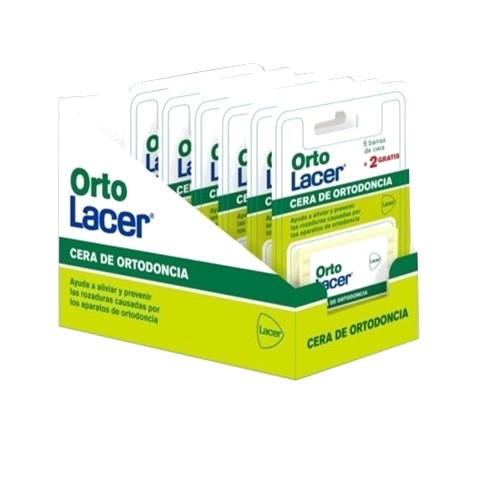 CERA ORTODONCIA PROTECTORA ROZADURA ORTOLACER 7 BARRITAS