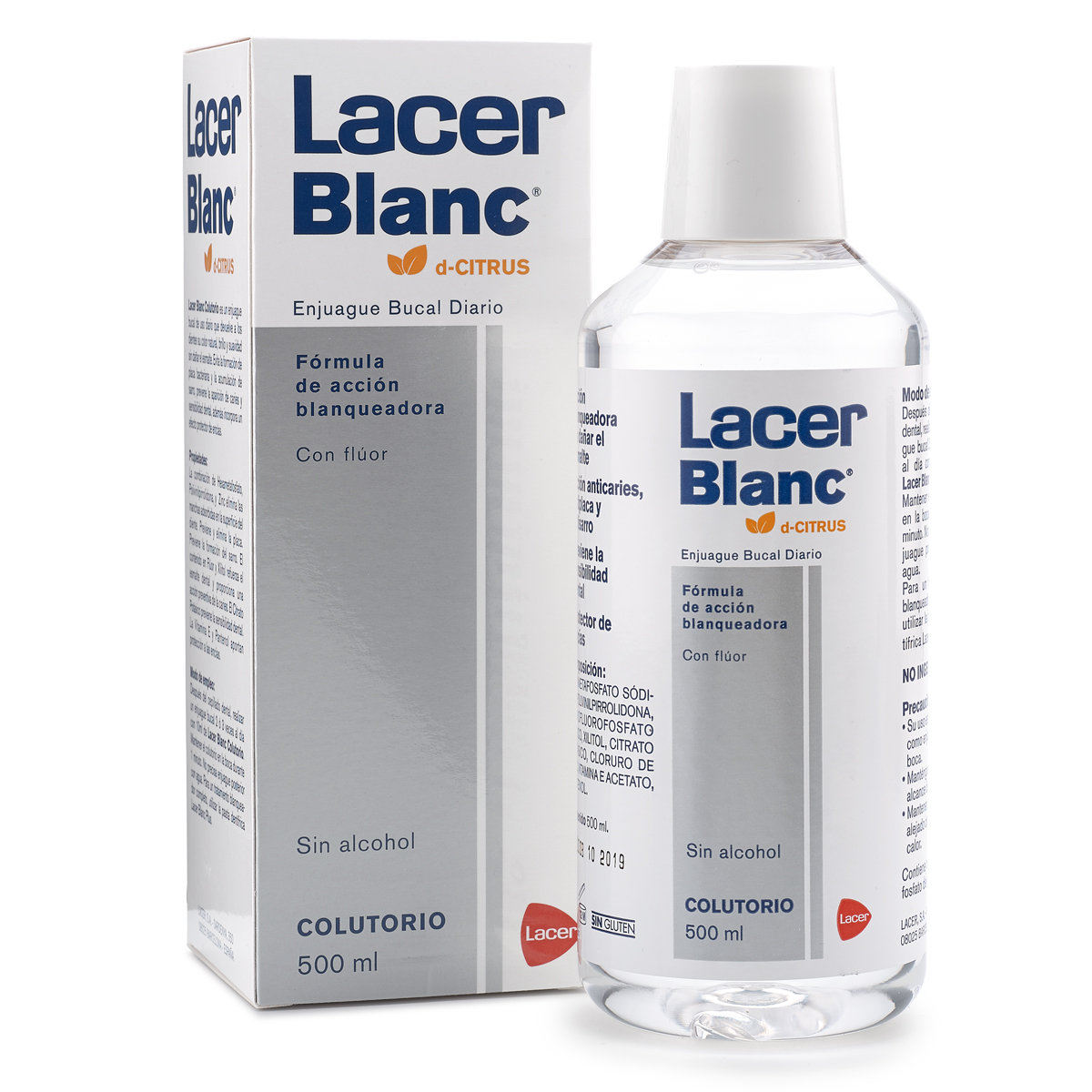 LACERBLANC COLUTORIO 1 ENVASE 500 ML SABOR D- CITRUS