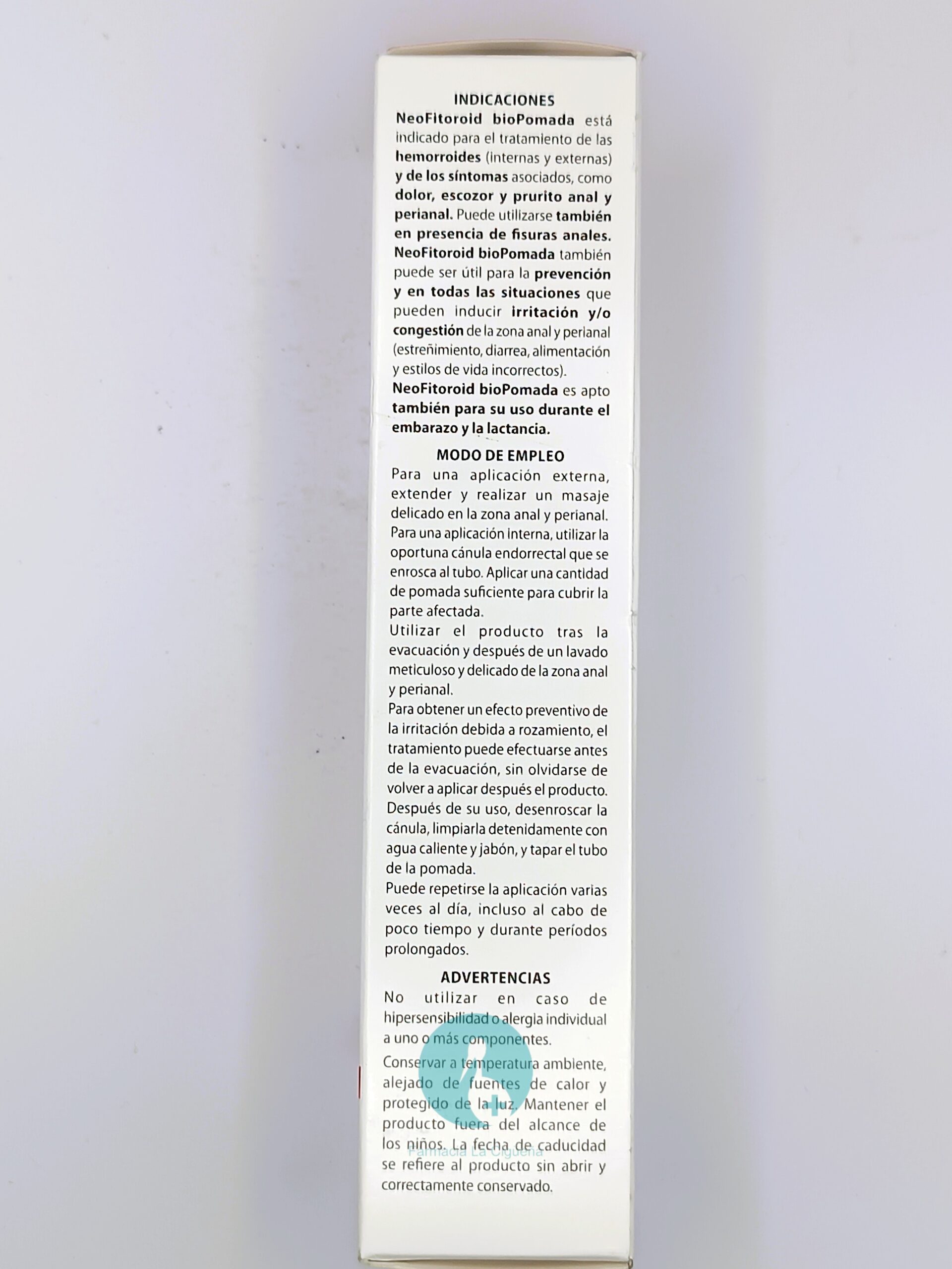 NEOFITOROID BIOPOMADA HEMORROIDAL 1 ENVASE 40 ML