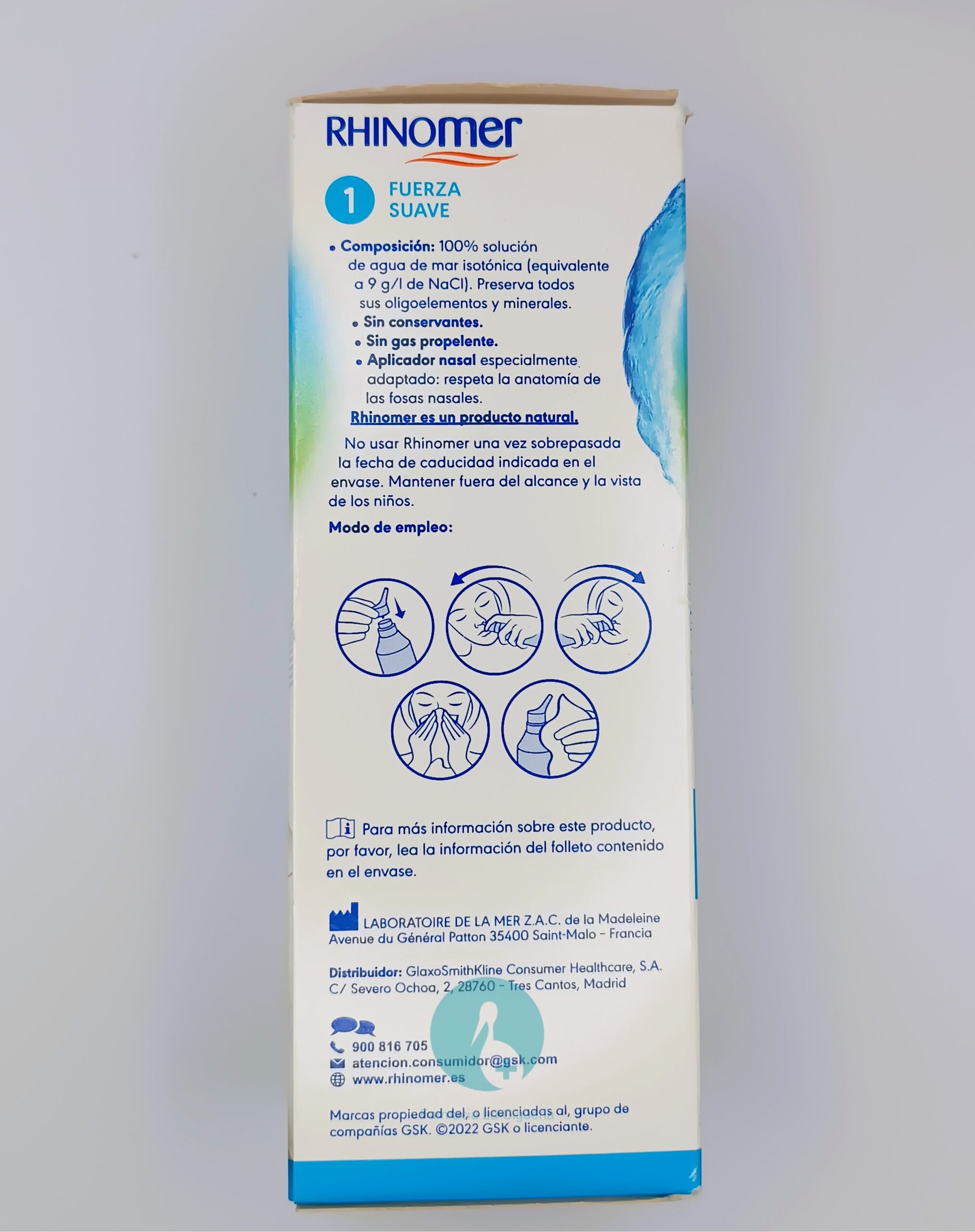 RHINOMER LIMPIEZA NASAL F-1 1 NEBULIZADOR 135 ML