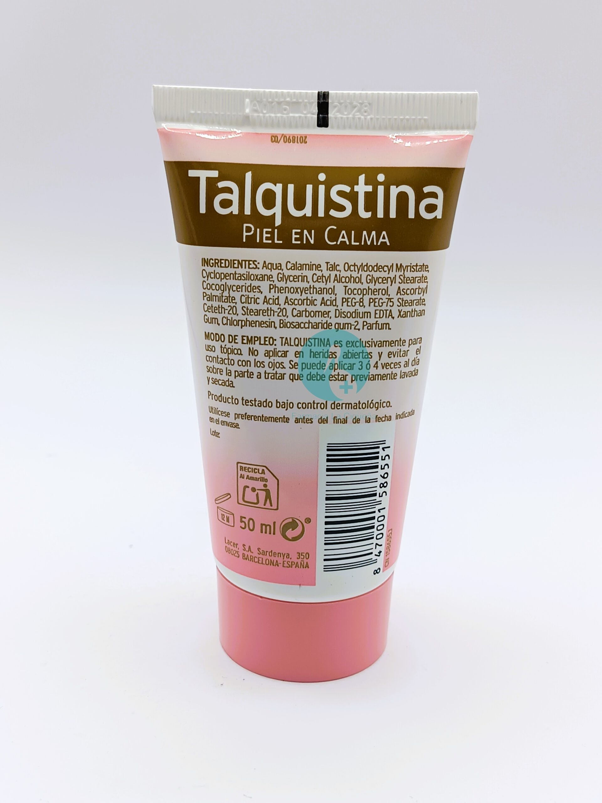 TALQUISTINA CREMA 1 TUBO 50 ML