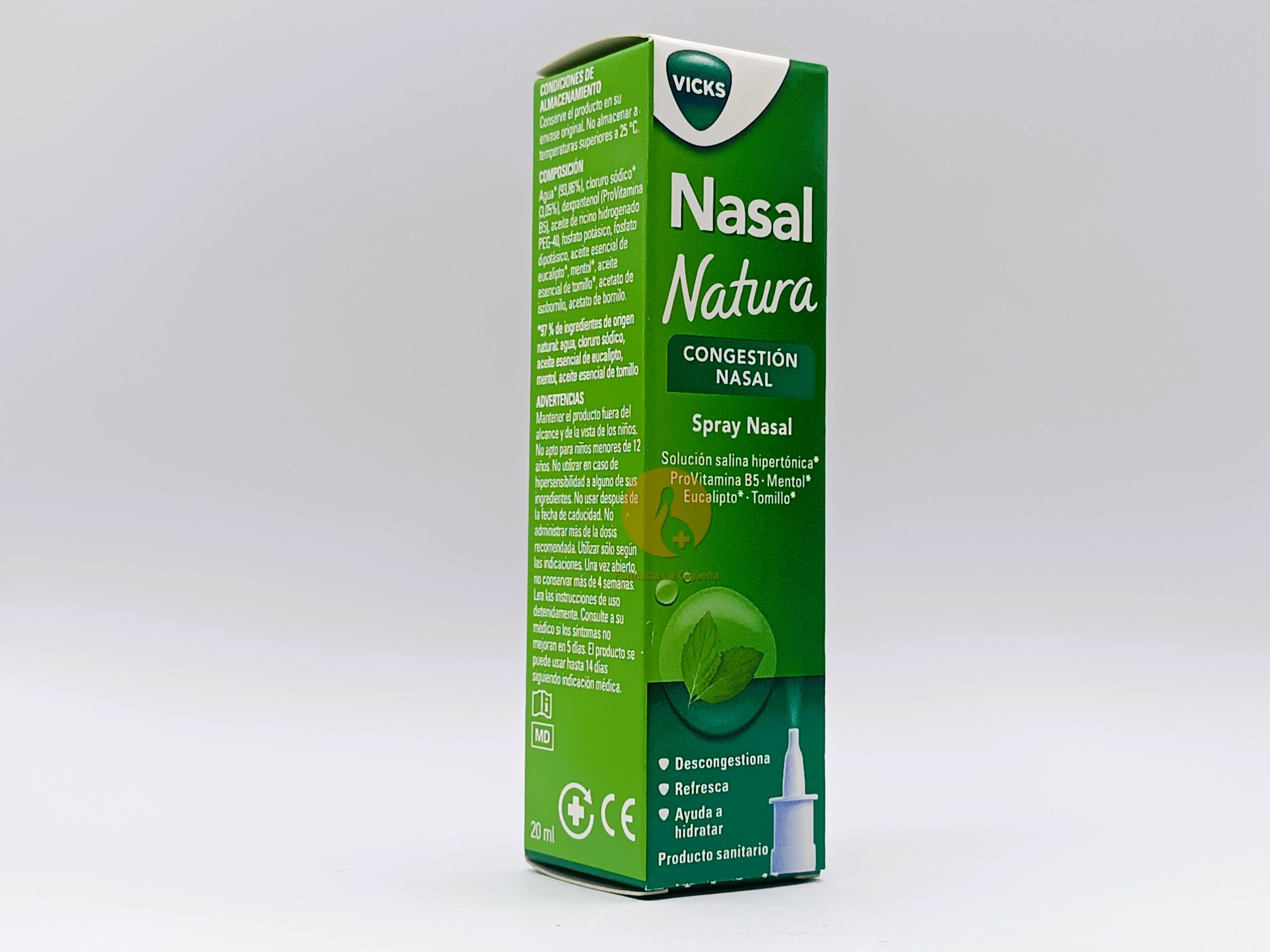 NASAL NATURA 1 FRASCO 20 ML