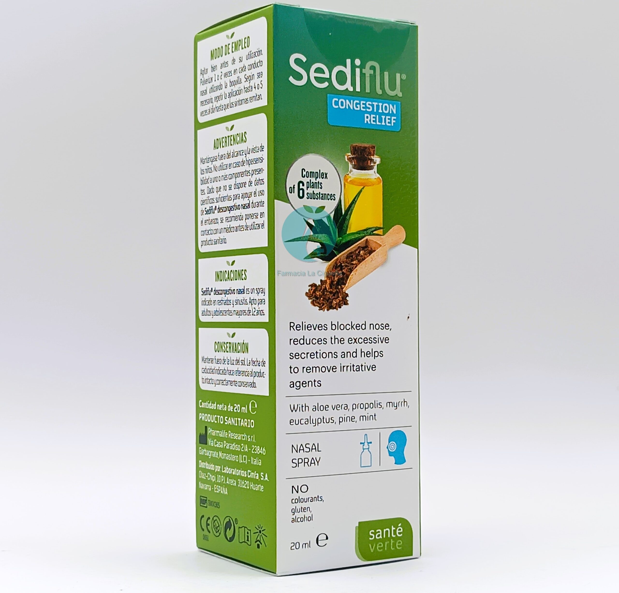 SEDIFLU DESCONGESTIVO NASAL 1 SPRAY 20 ML