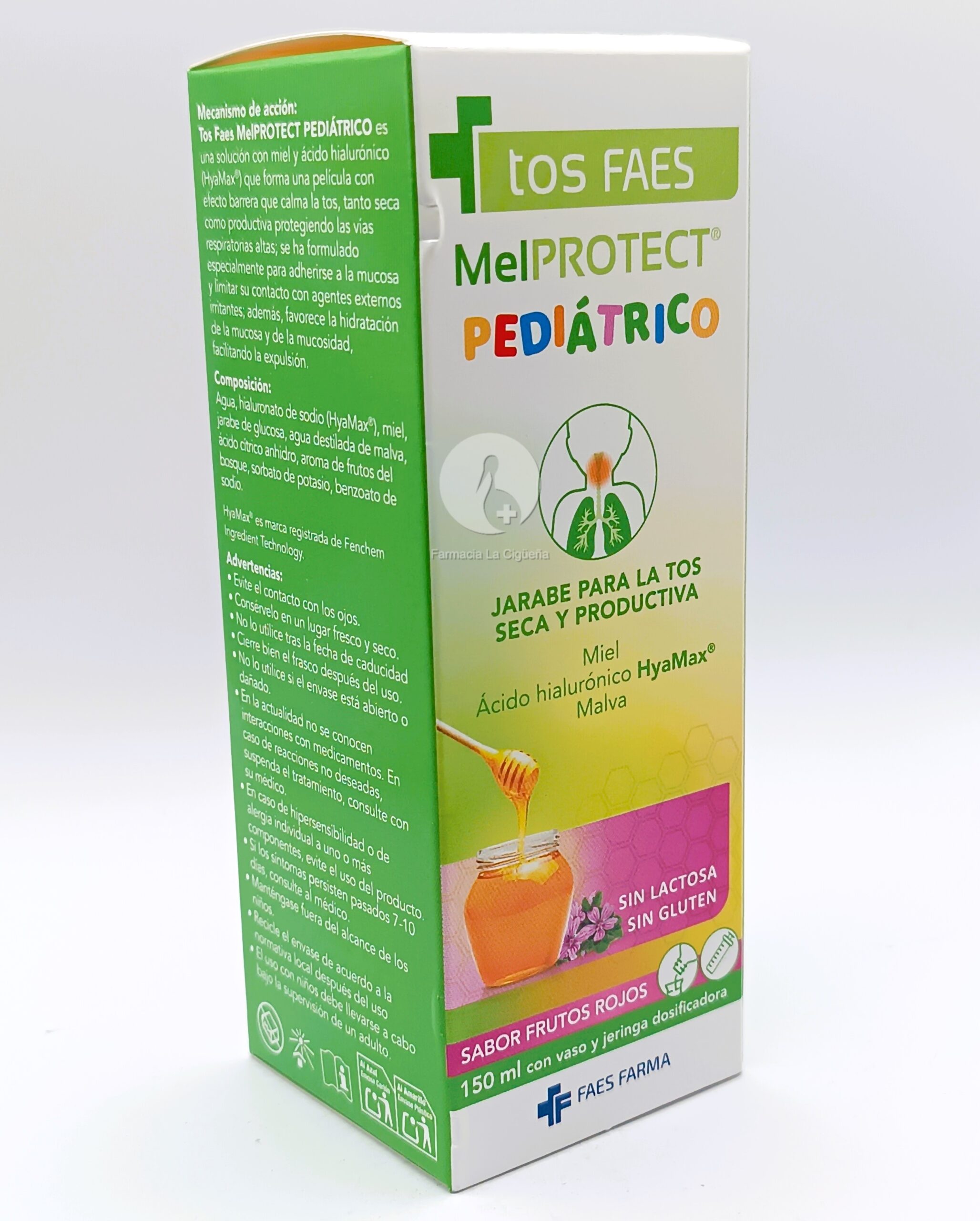 MELPROTECT PEDIATRICO 1 FRASCO 150 ML SABOR FRUTOS ROJOS TOSFAES