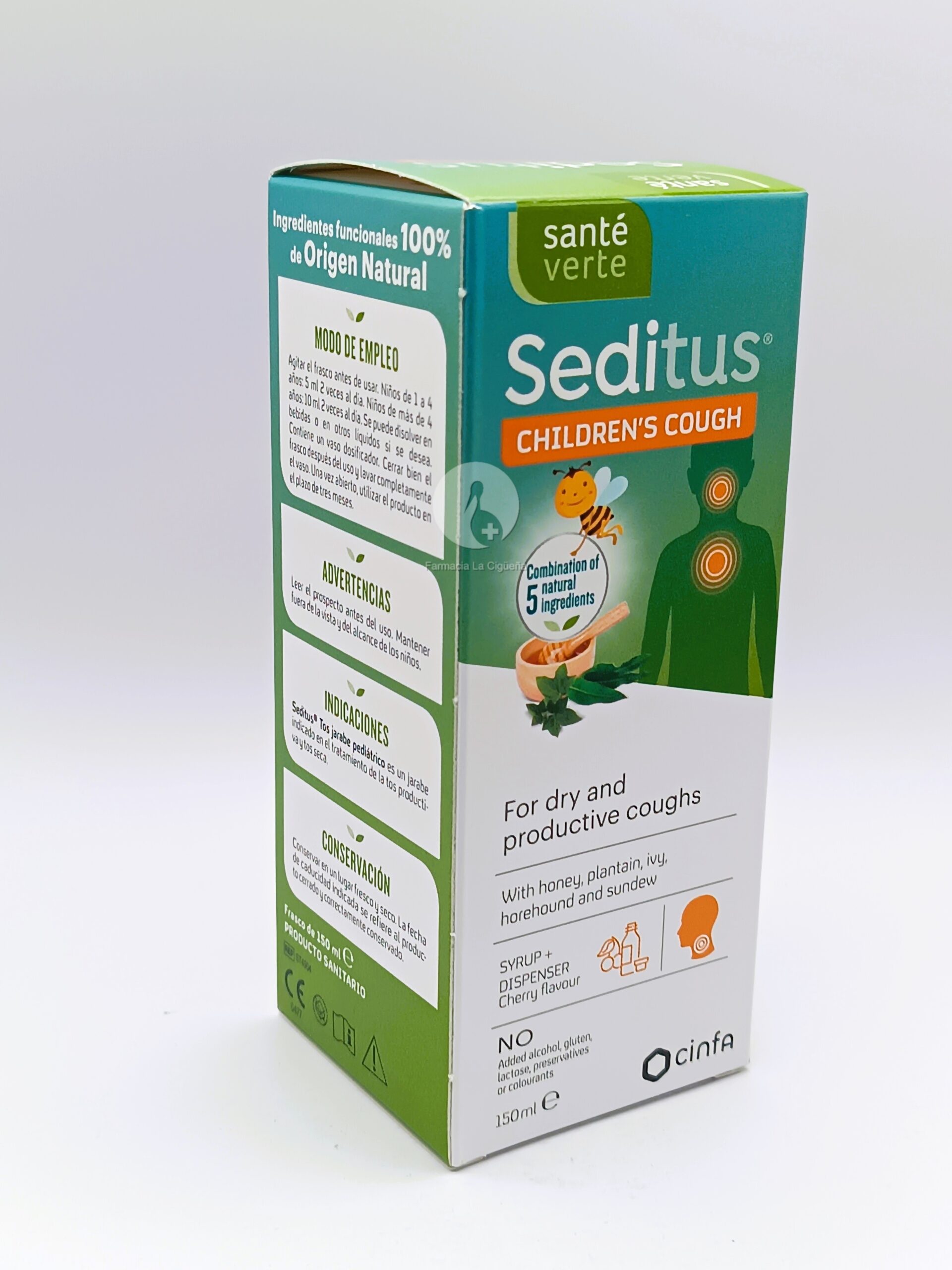 SEDITUS INFANTIL TOS 1 FRASCO 150 ML