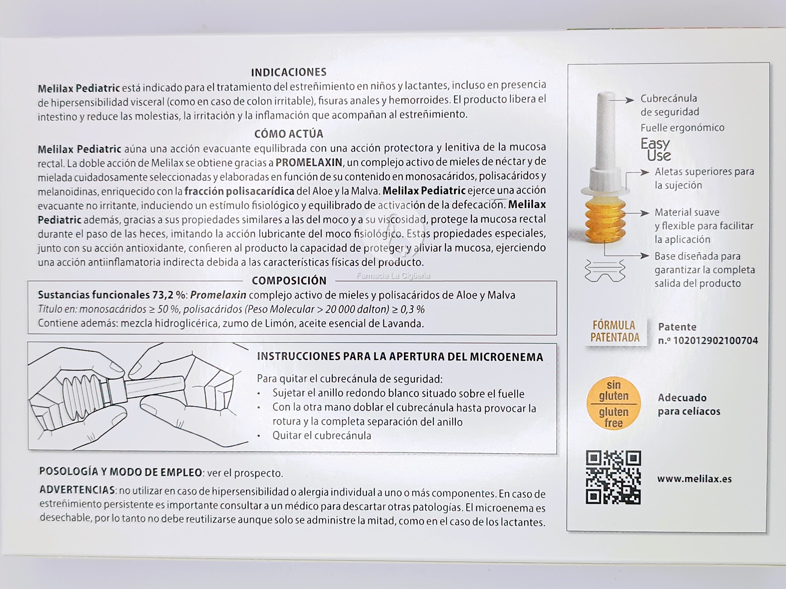 MELILAX PEDIATRIC MICROENEMAS 6 UNIDADES 5 G