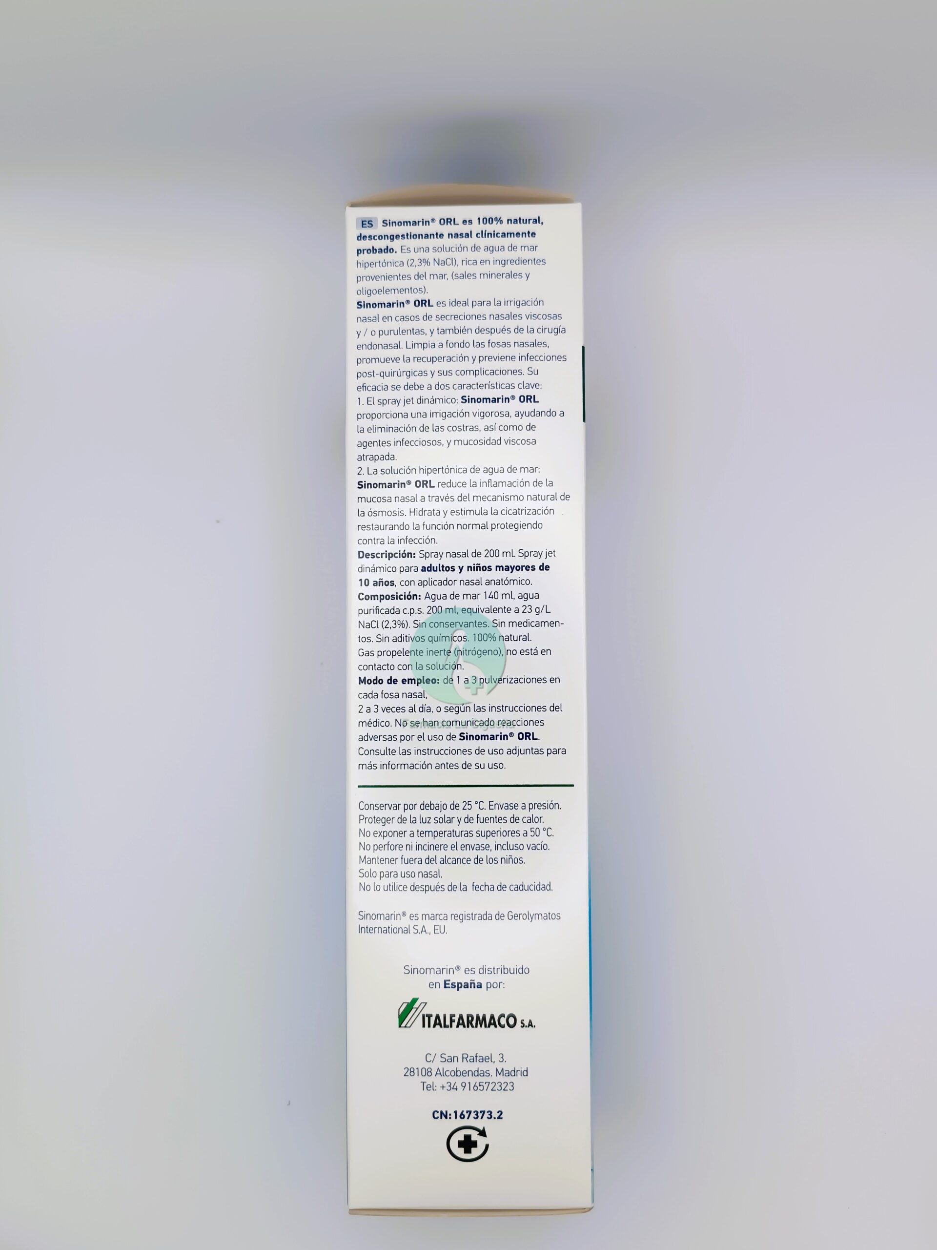 SINOMARIN ORL 1 ENVASE 200 ML