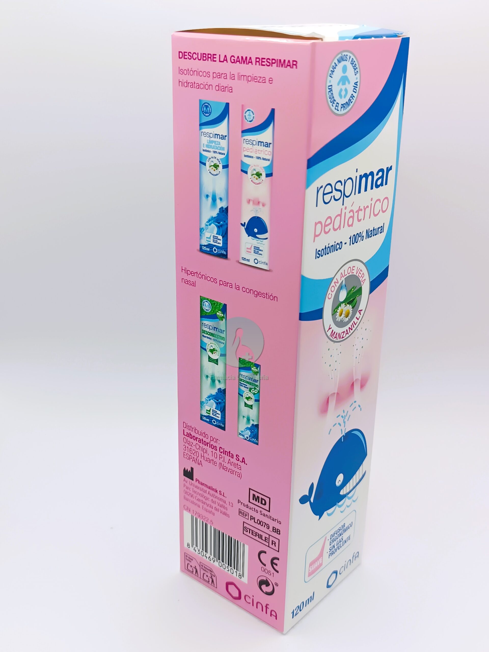 RESPIMAR PEDIATRICO 1 ENVASE 120 ML