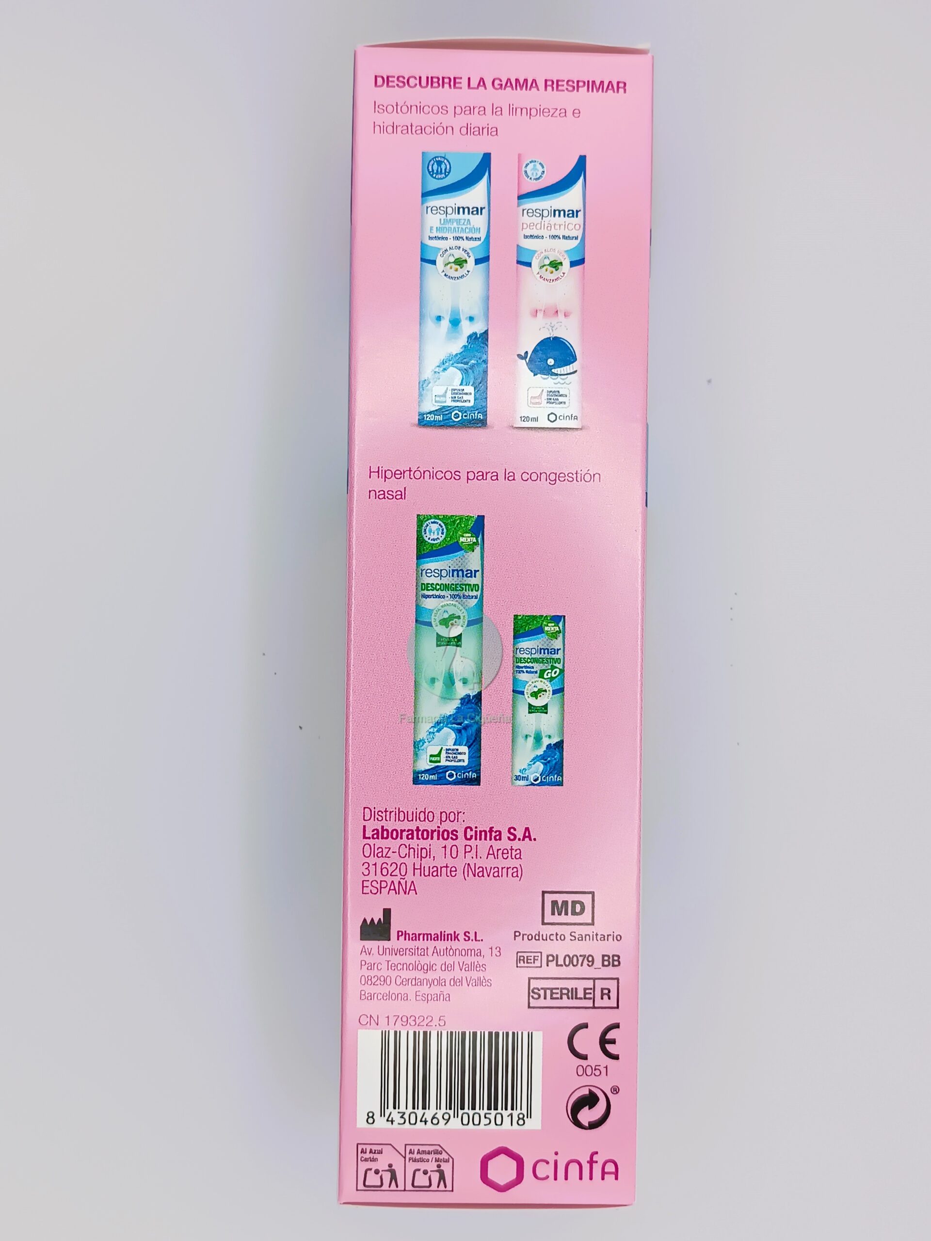 RESPIMAR PEDIATRICO 1 ENVASE 120 ML