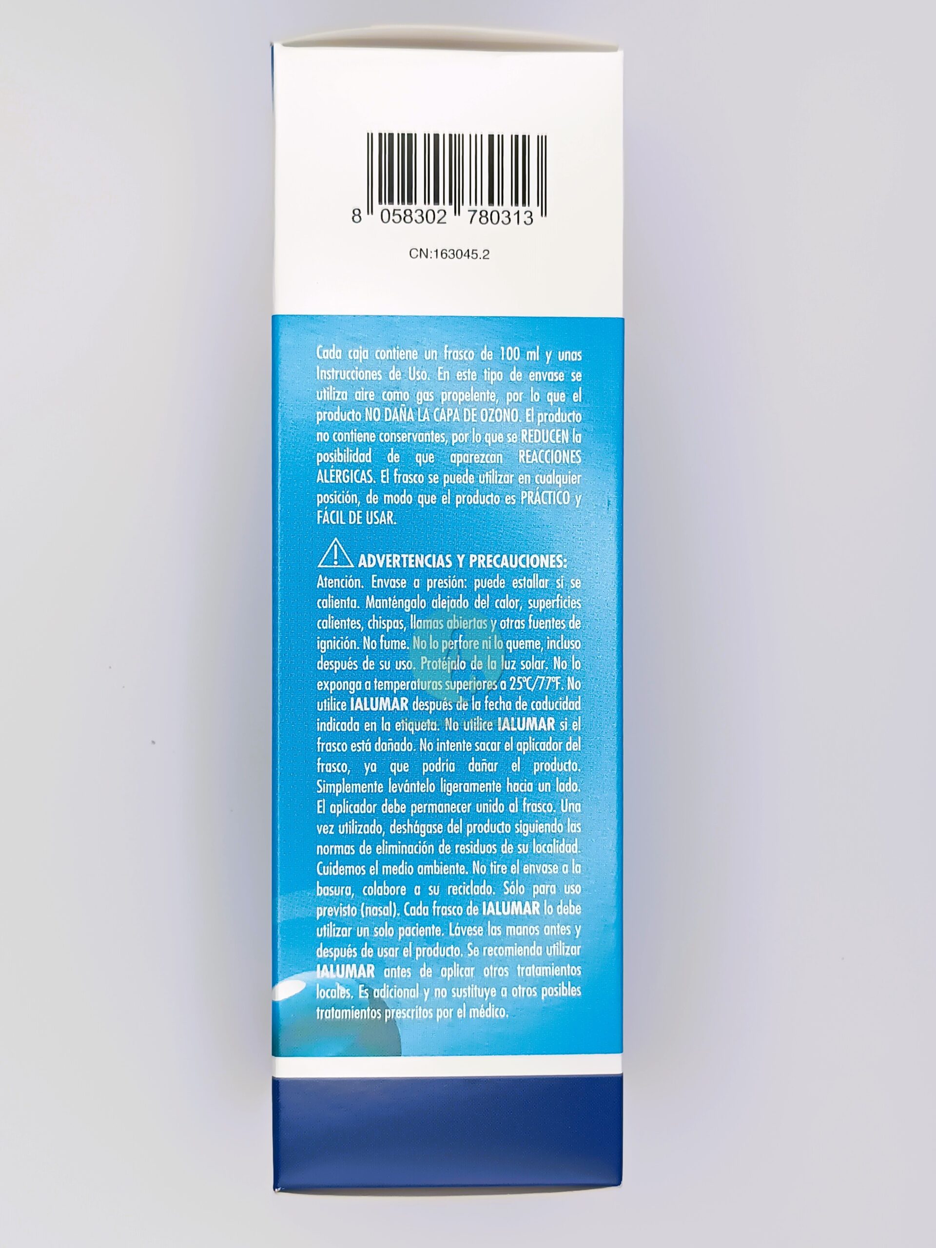 IALUMAR ADULTOS SOLUCION ISOTONICA 1 ENVASE 100 ML