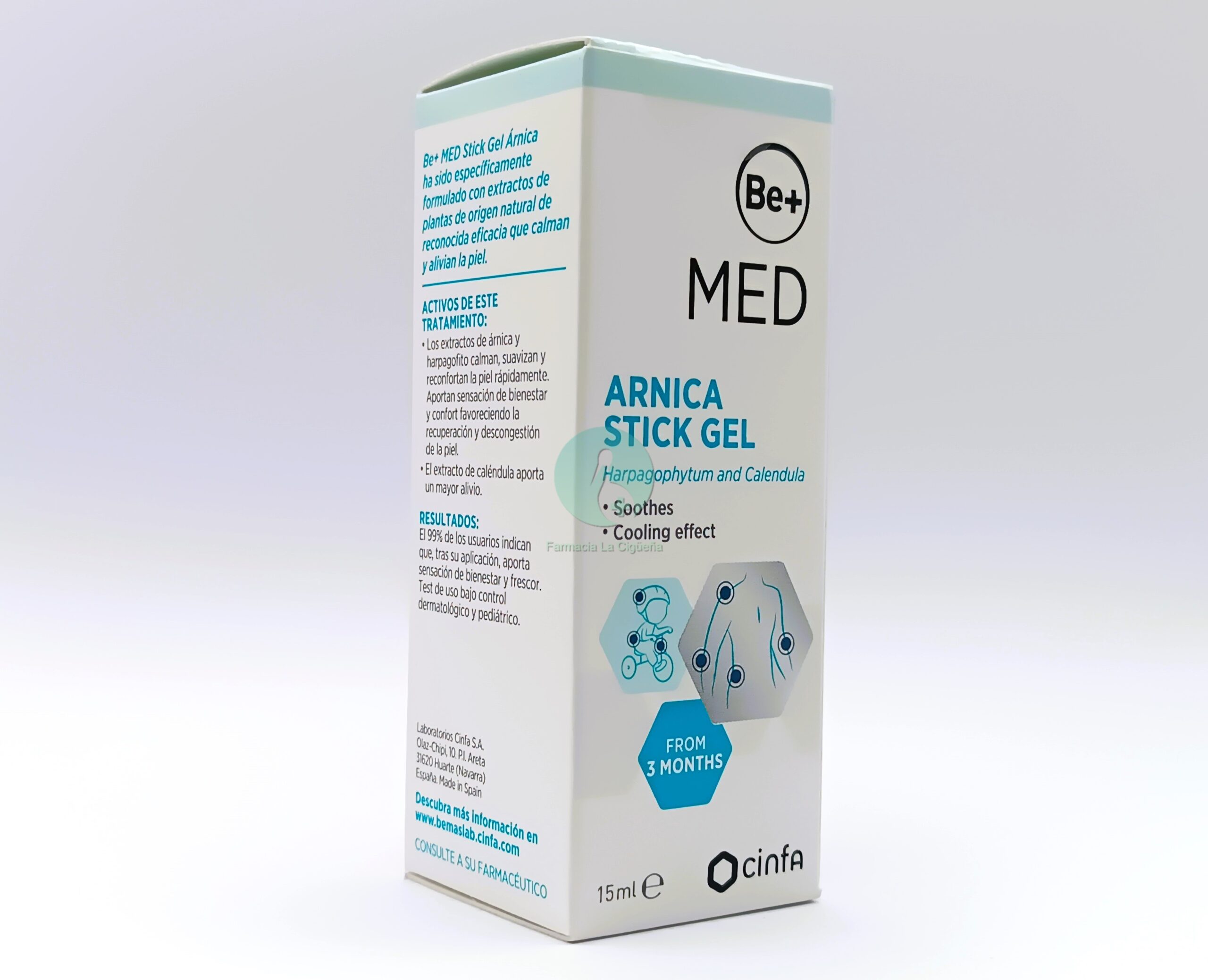BE+ MED STICK GEL ARNICA 1 ENVASE 15 ML