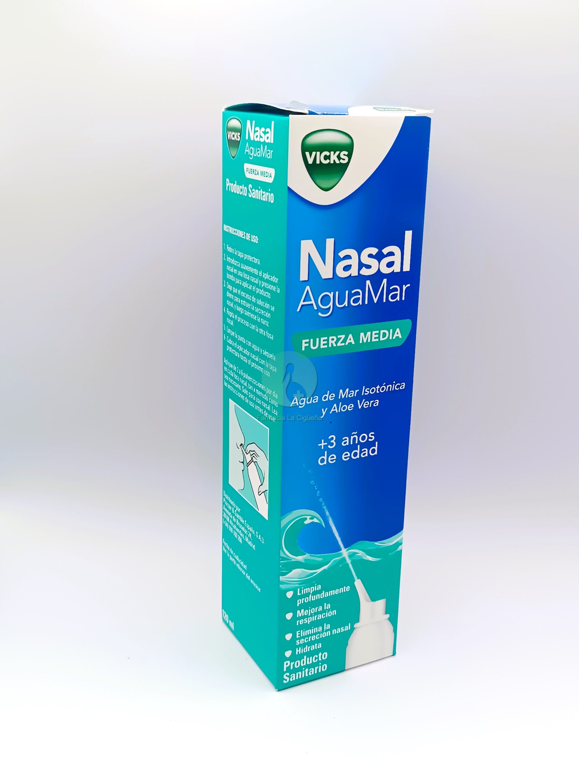 VICKS NASAL AGUAMAR MEDIO 120ML