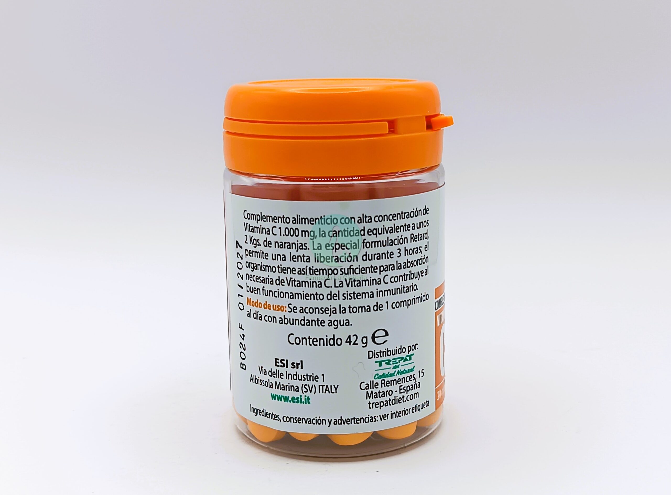 VITAMINA C PURA RETARD ESI 1000 MG 30 COMPRIMIDOS