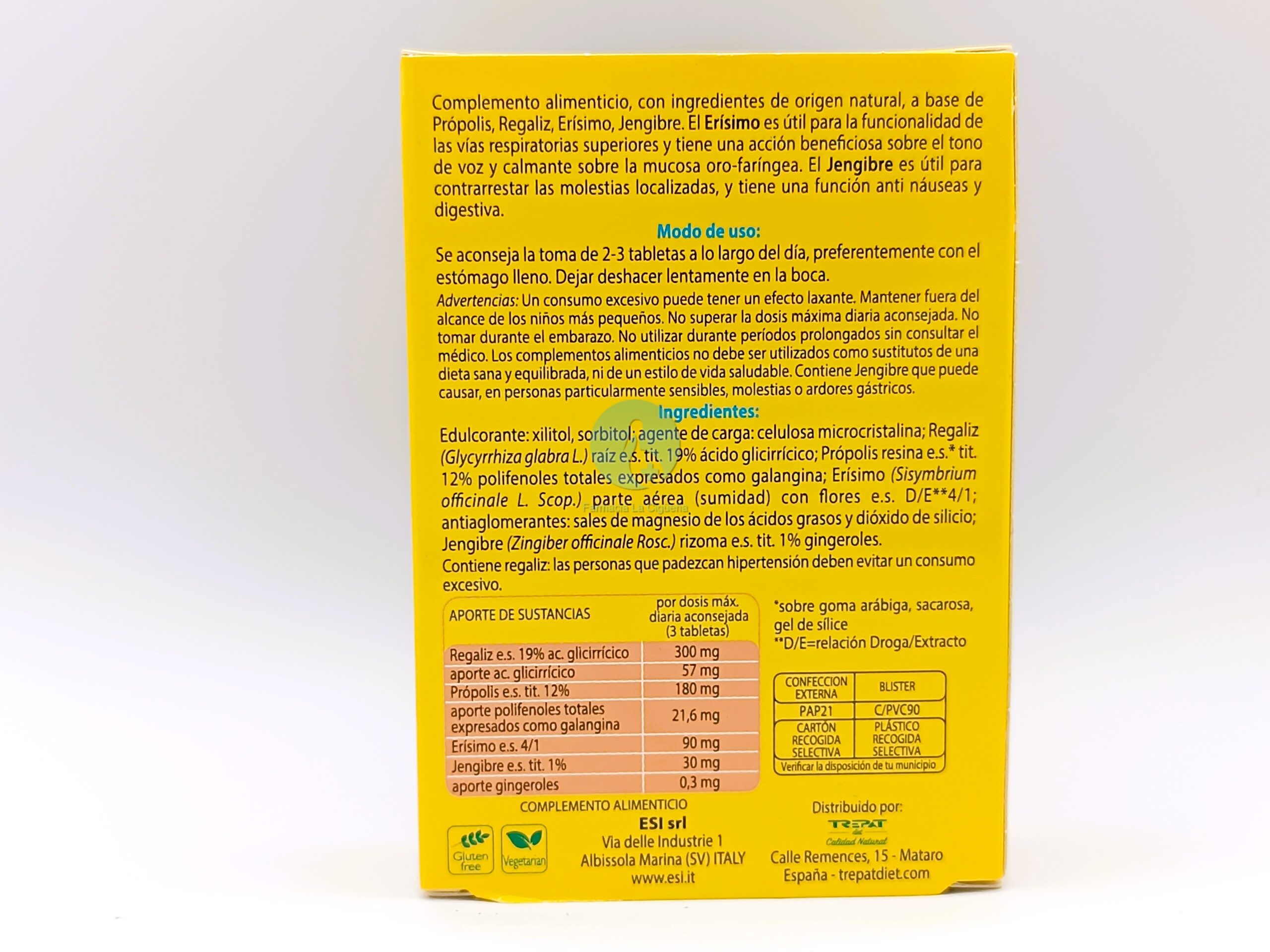 PROPOLGOLA JENGIBRE 30TABLE