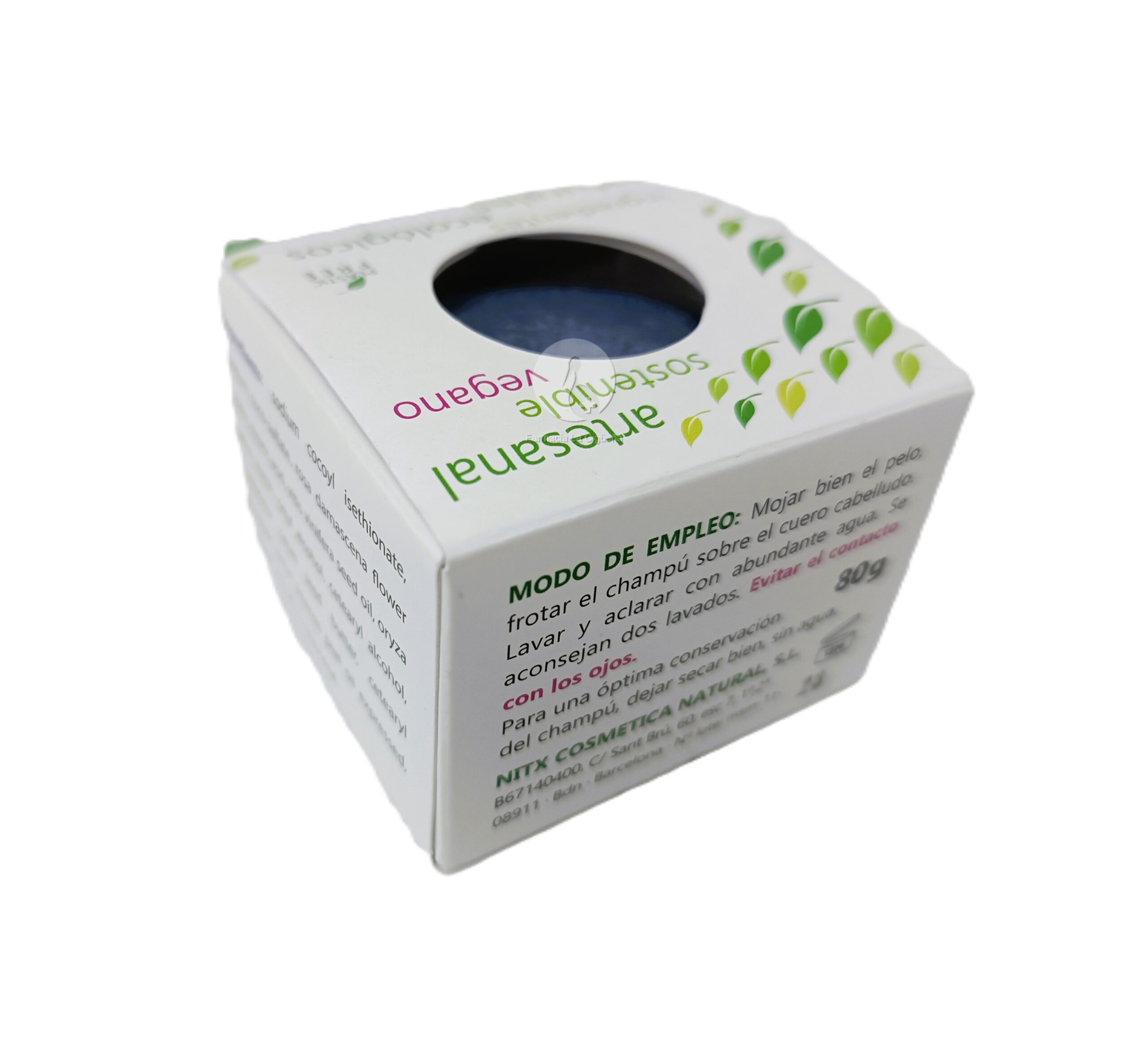 NITX CHAMPU SOLIDO CABELLO BLANCOS 85G