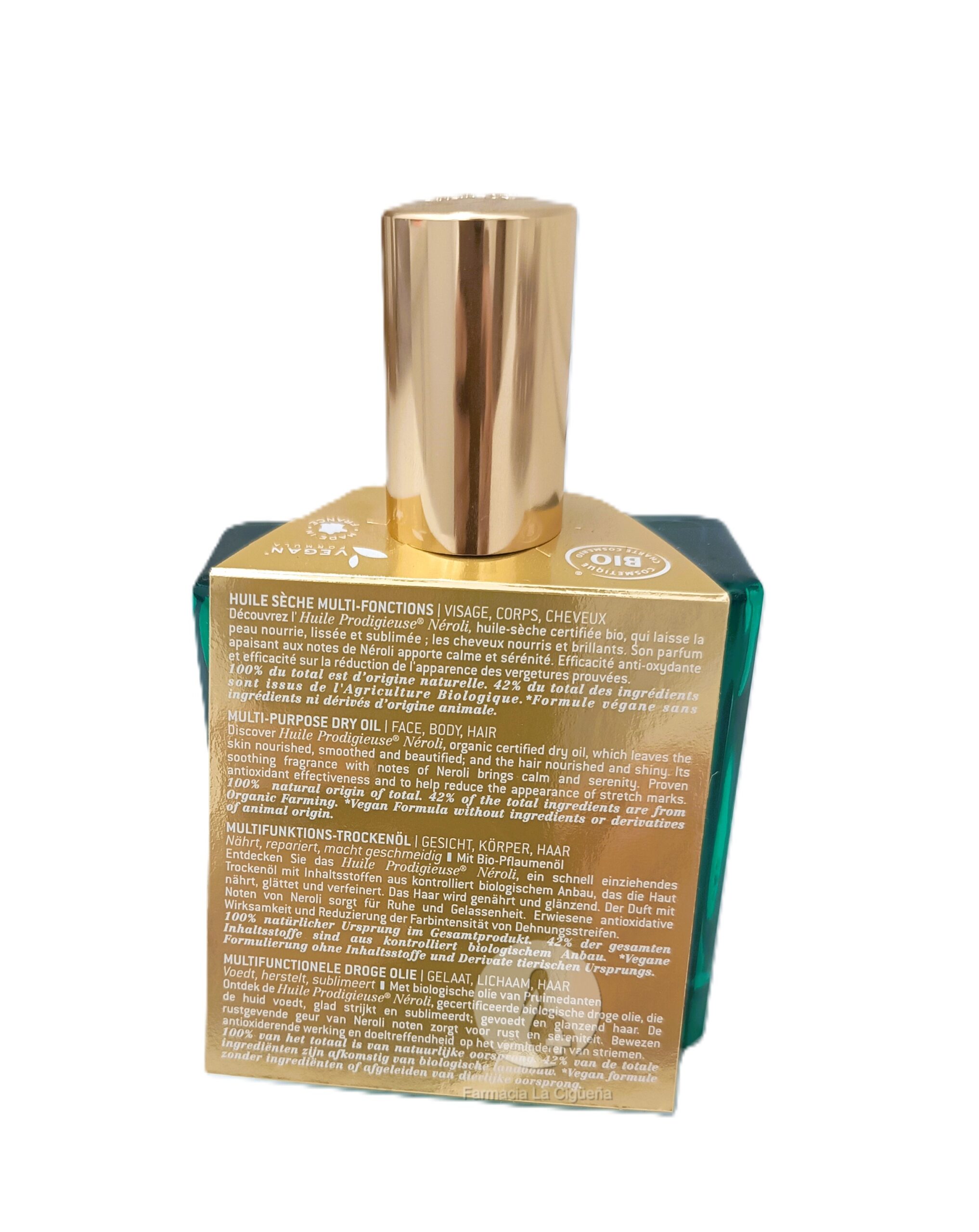 HUILE PRODIGIEUSE NEROLI 1 ENVASE 100 ML