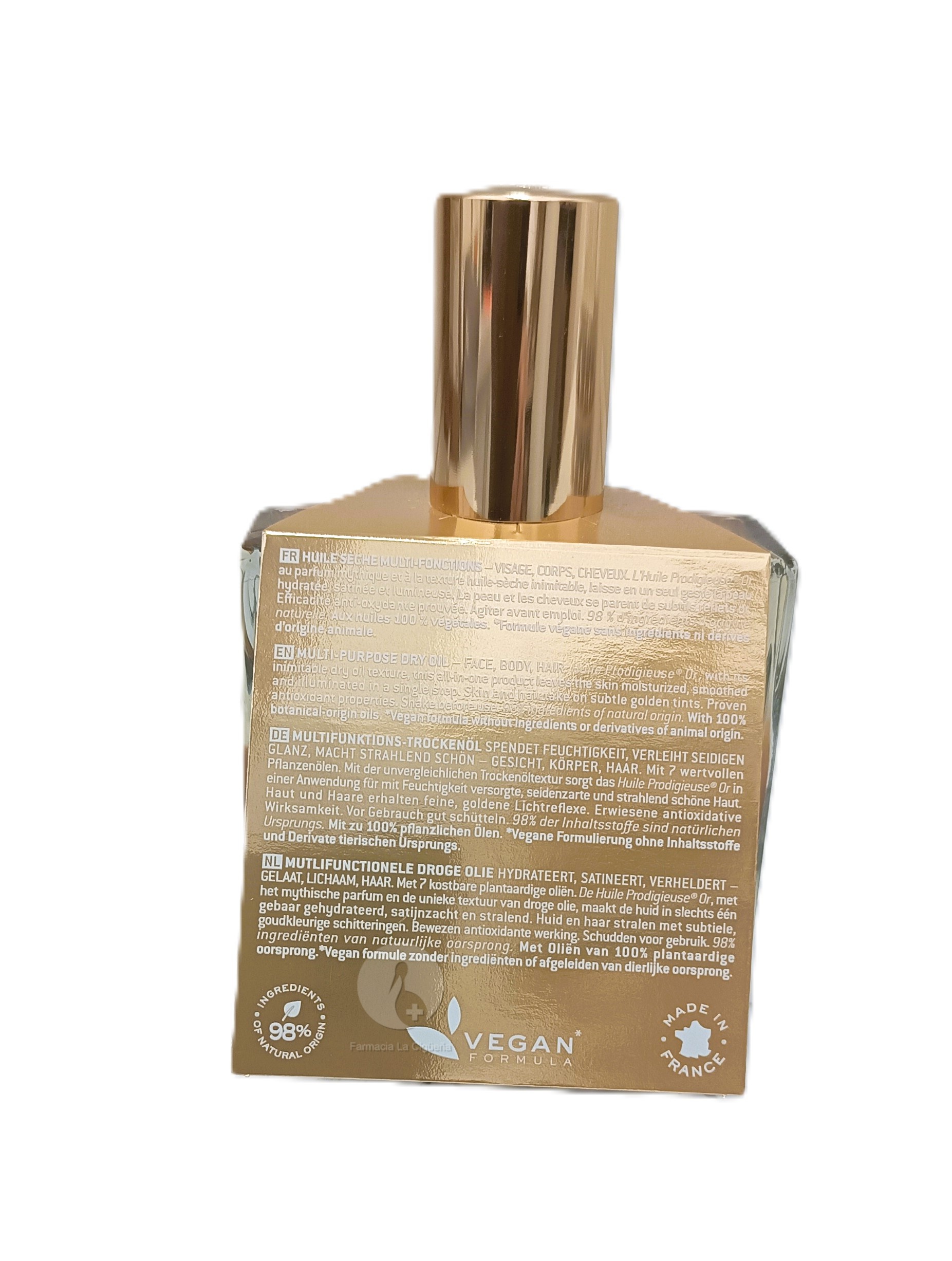 NUXE HUILE PRODIGIEUSE OR 1 ENVASE 100 ML