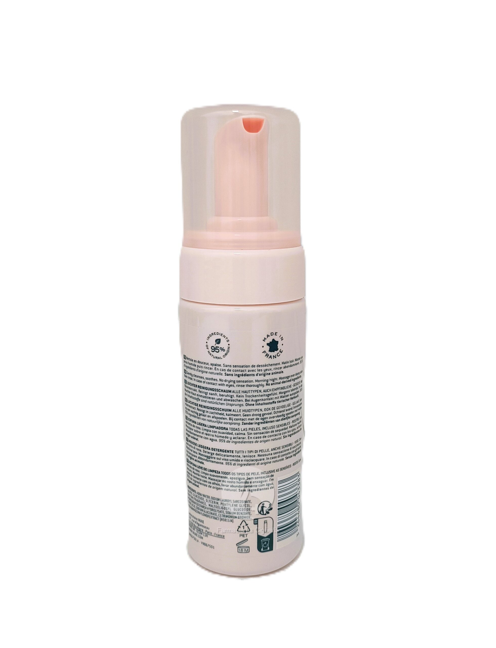VERY ROSE ESPUMA LIGERA LIMPIADORA 1 ENVASE 150 ML