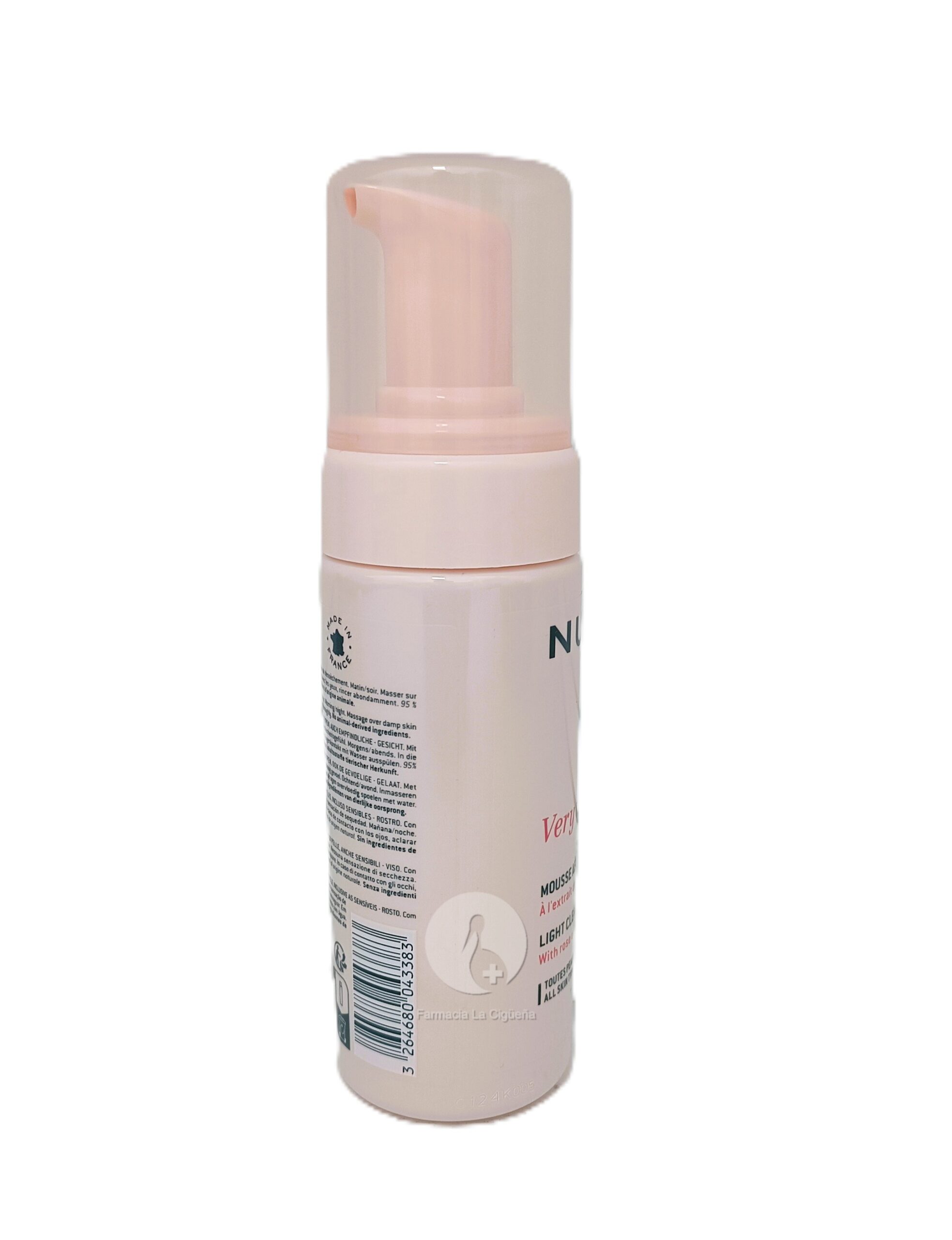 VERY ROSE ESPUMA LIGERA LIMPIADORA 1 ENVASE 150 ML