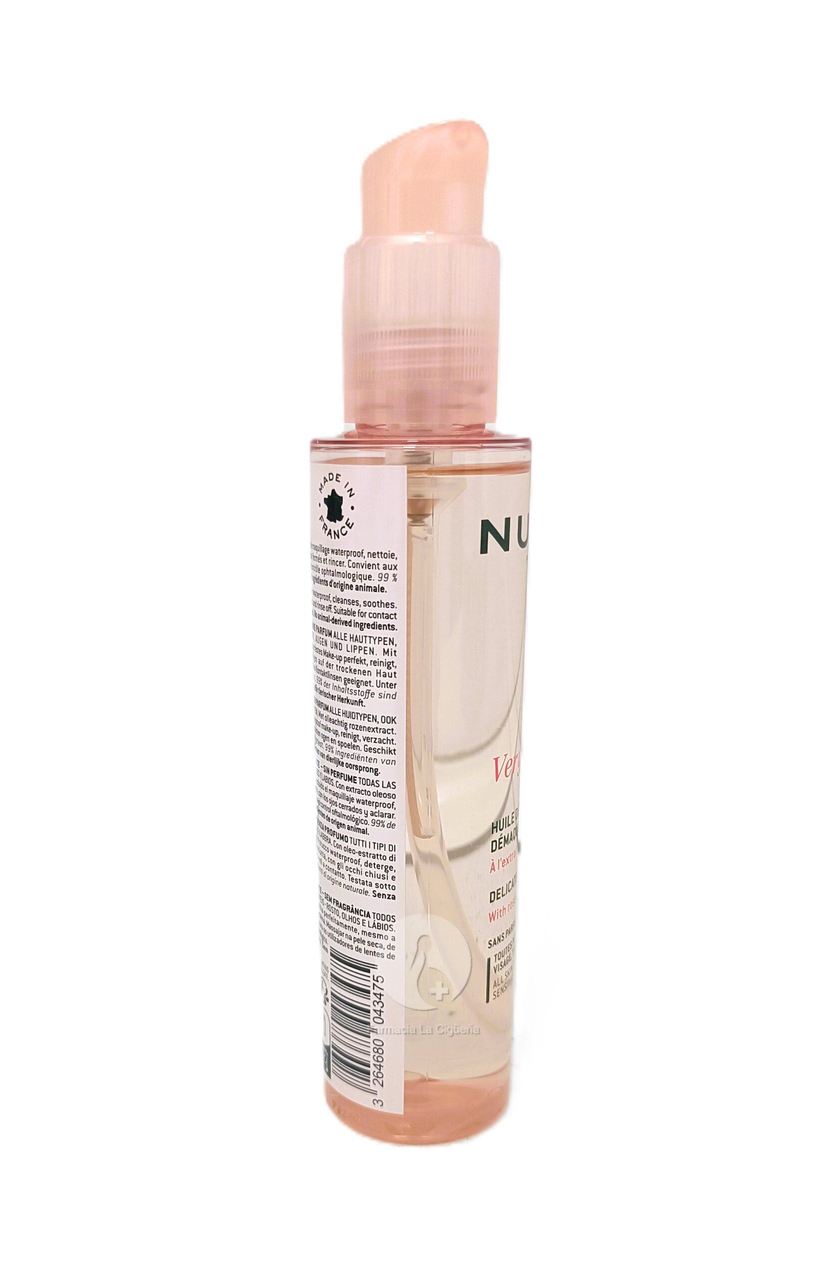 VERY ROSE ACEITE DELICADO DESMAQUILLANTE 1 ENVASE 150 ML