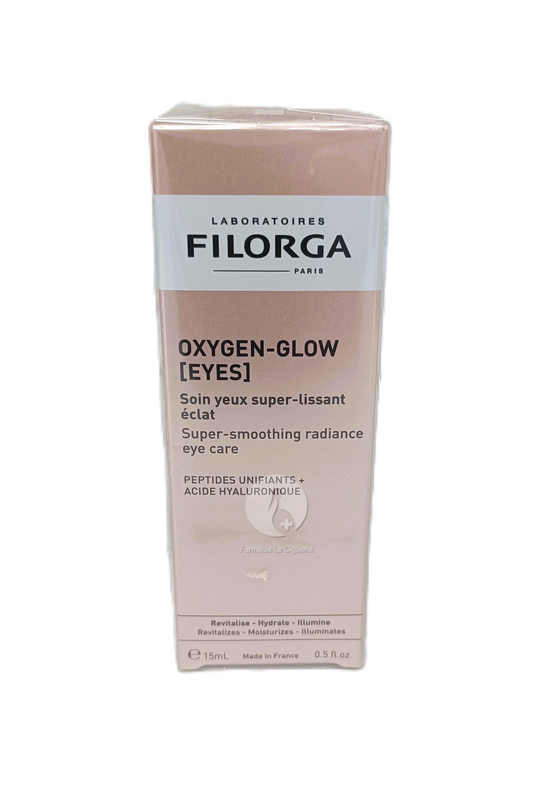 FILORGA OXYGEN-GLOW (EYES) CONTORNO DE OJOS SUPER ALISADOR ILUMINADOR 15 ML