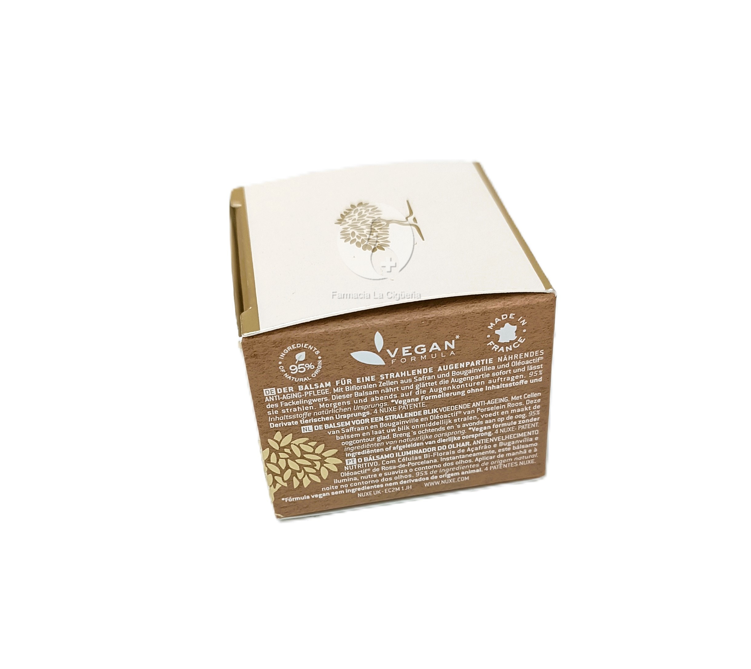 NUXURIANCE GOLD BALSAMO MIRADA LUMINOSA 1 ENVASE 15 ML