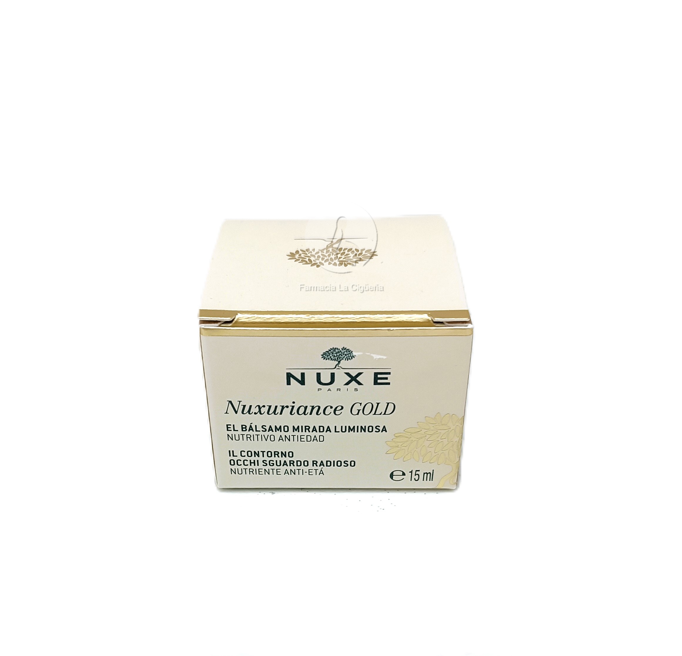 NUXURIANCE GOLD BALSAMO MIRADA LUMINOSA 1 ENVASE 15 ML