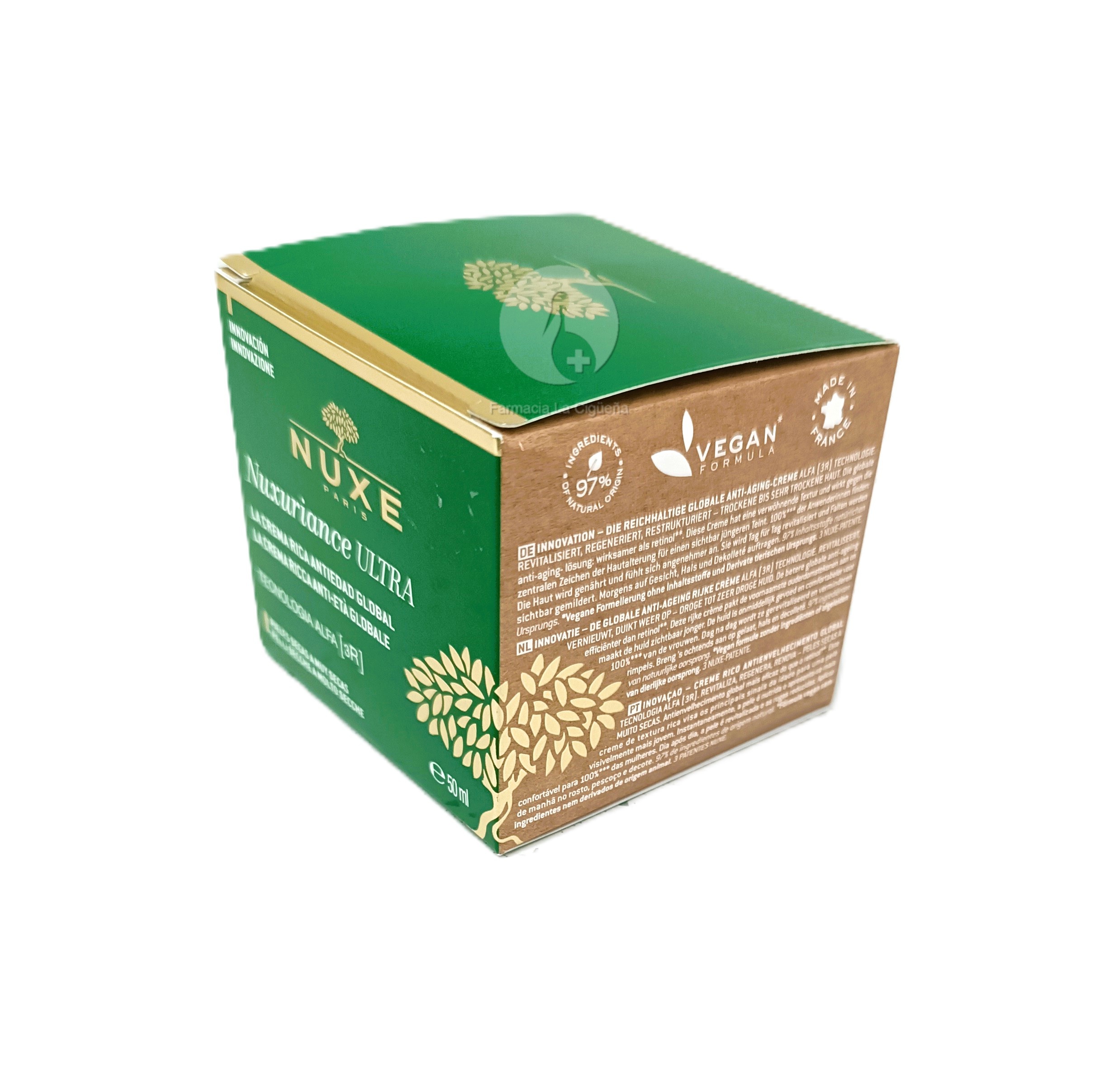 NUXURIANCE ULTRA CREMA RICA ANTIEDAD GLOBAL 1 ENVASE 50 ML