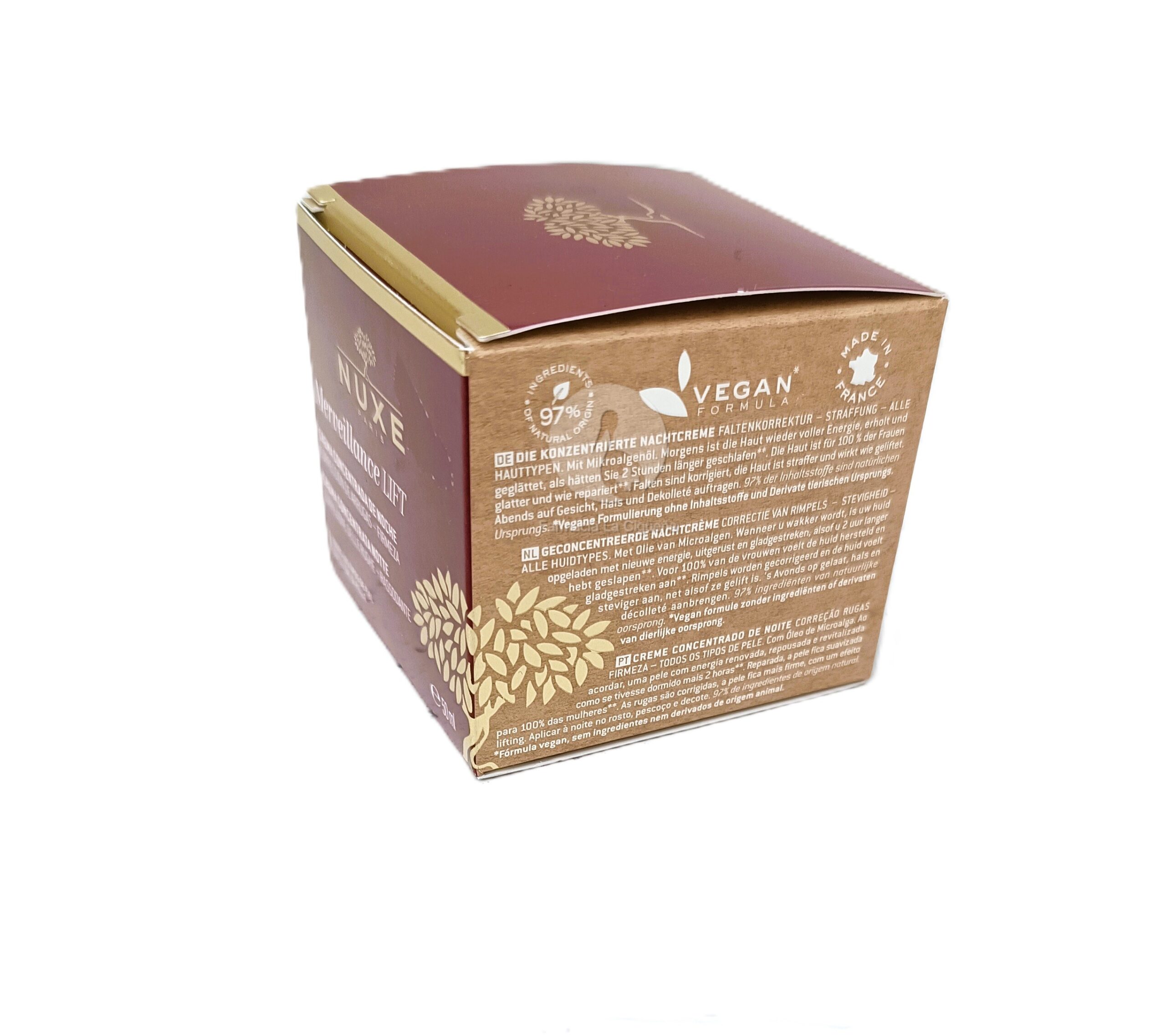 MERVEILLANCE LIFT CREMA CONCENTRADA DE NOCHE 1 ENVASE 50 ML