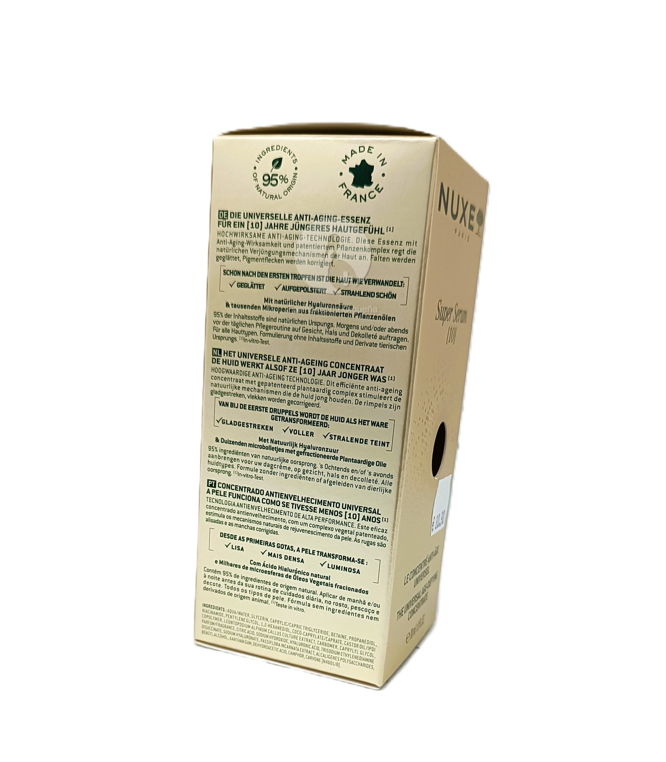 NUXE SUPER SERUM 10 1 ENVASE 30 ML