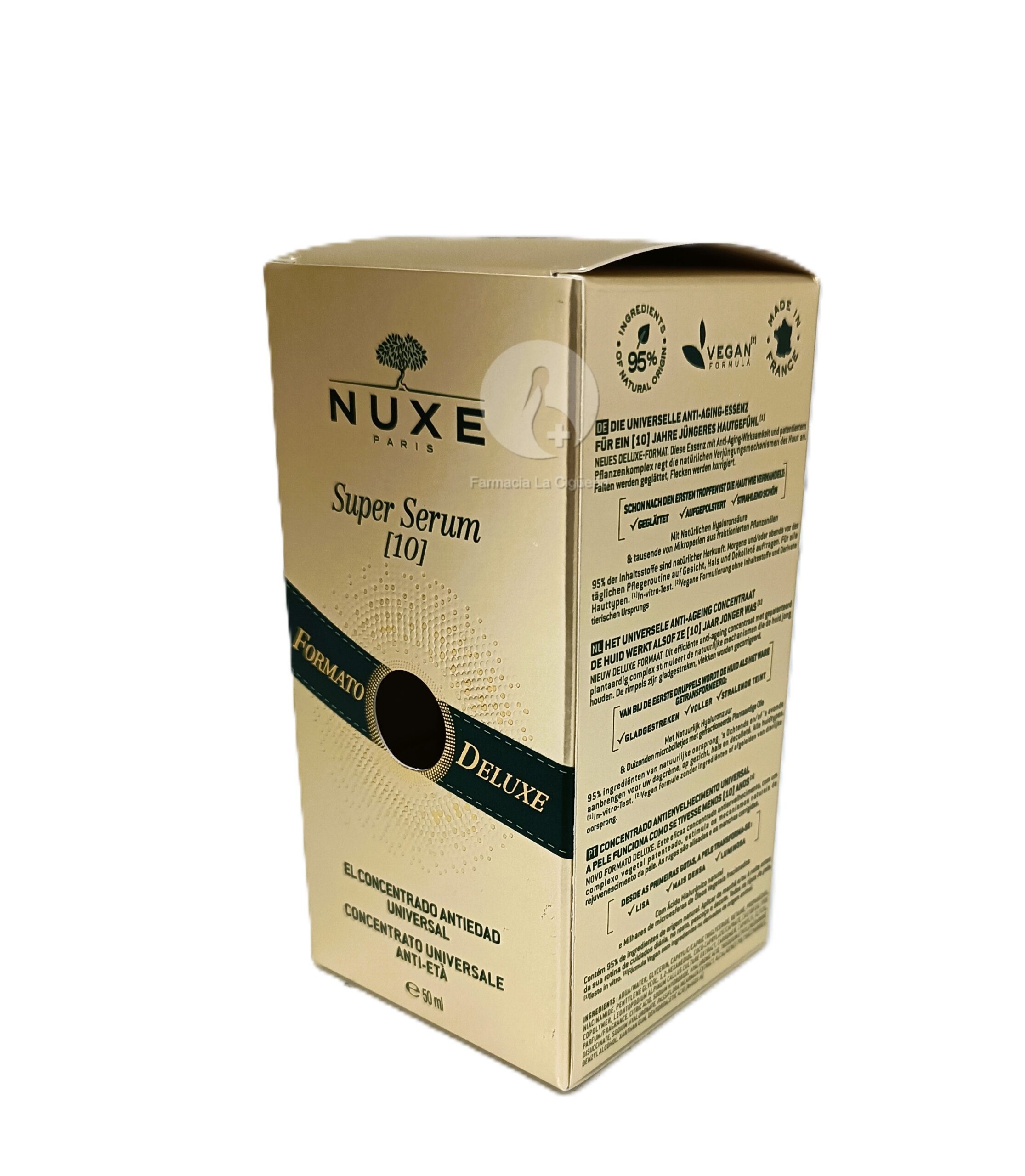 NUXE SUPER SERUM 10 1 ENVASE 50 ML FORMATO DELUXE