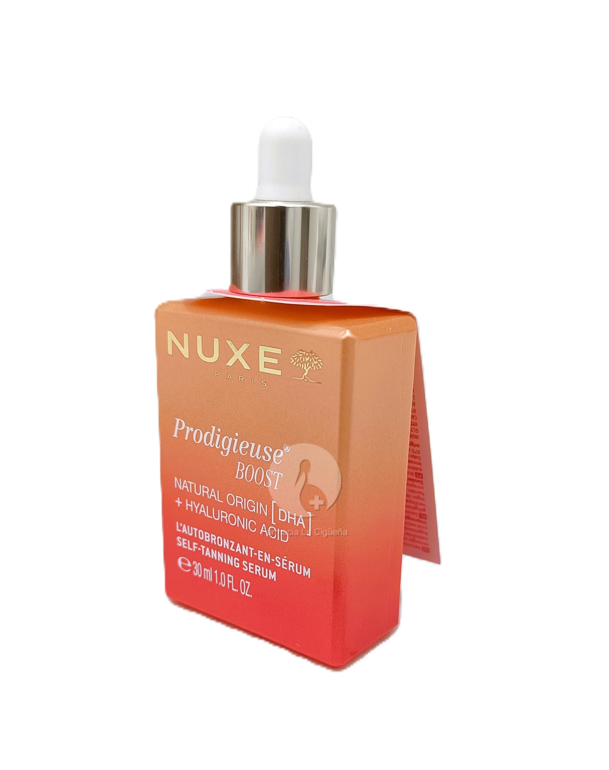 NUXE PRODIGIEUSE BOOST SERUM AUTOBRONCEADOR 1 ENVASE 30 ML